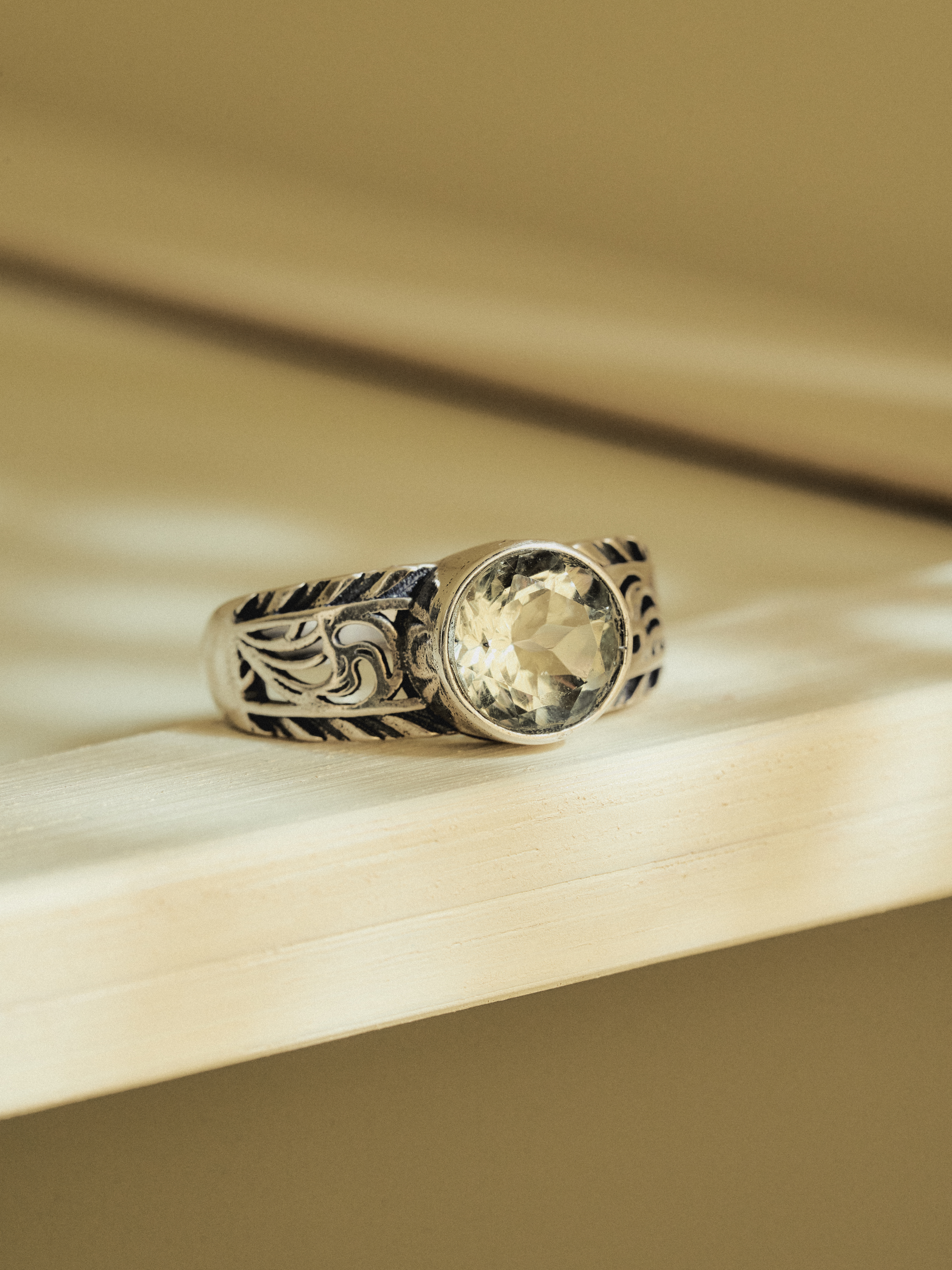 Emerald Tide Ring