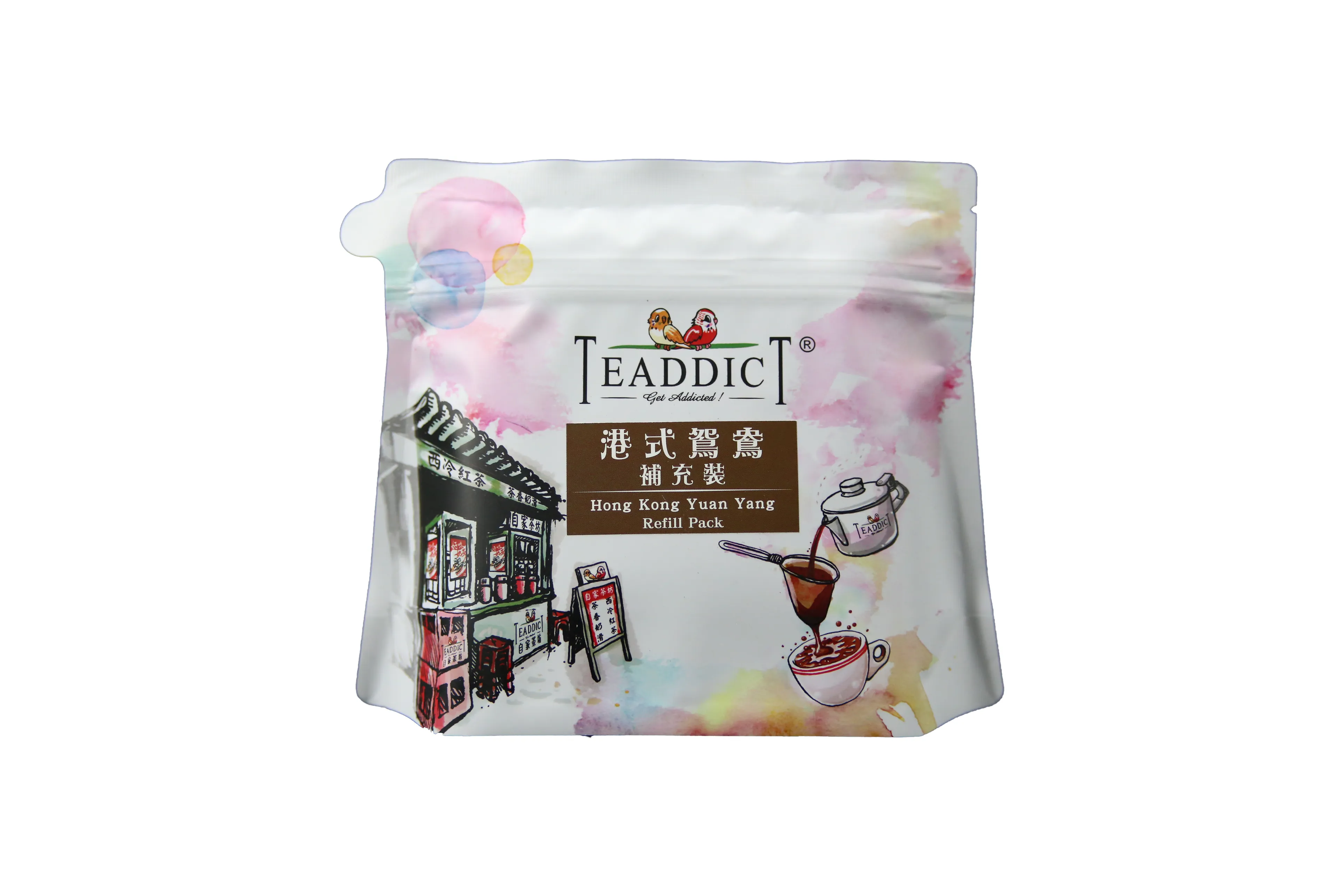 Teaddict「港式鴛鴦」︱"港式鴛鴦" 專用茶膽 補充裝250克