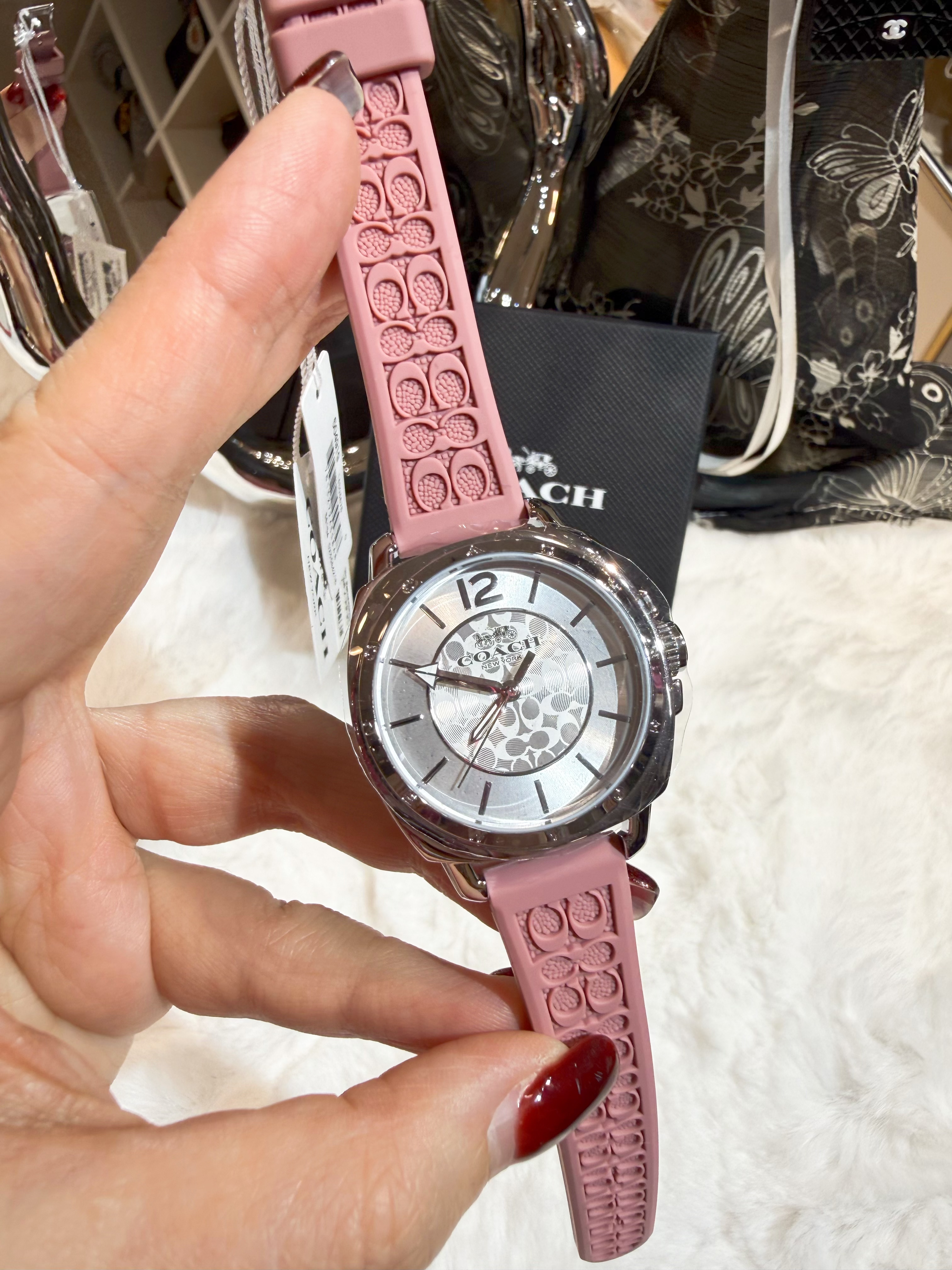 Coach watch CA64795/pink