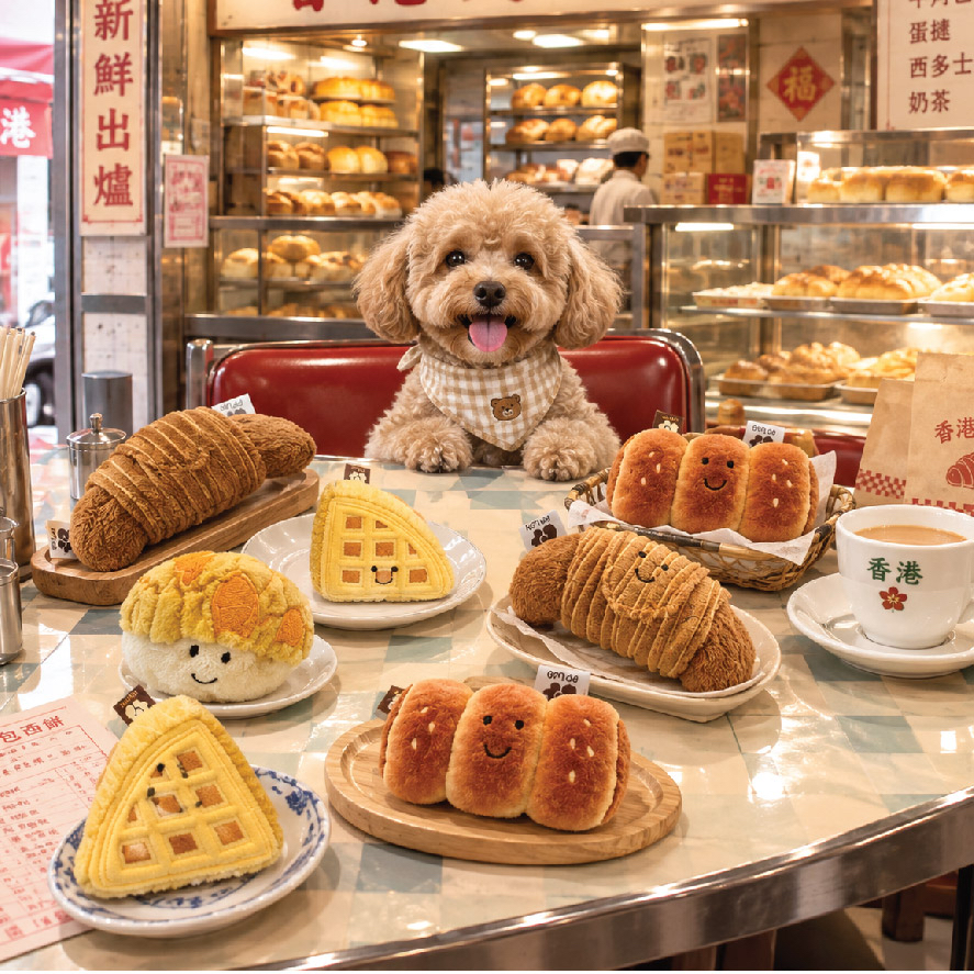 港式經典茶餐廳玩具