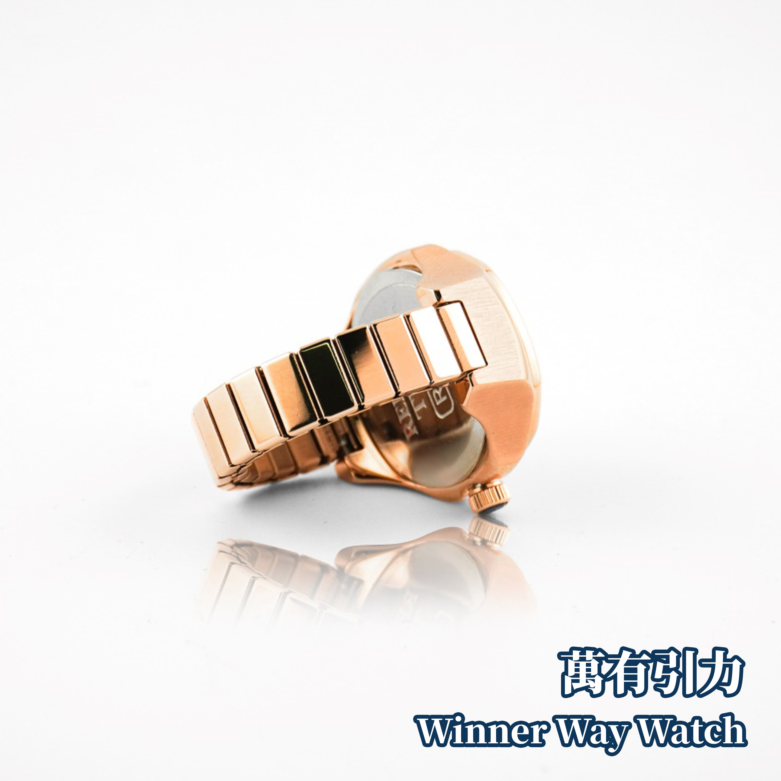 Relax Time 台灣品牌 方形戒指錶 RT-P-05