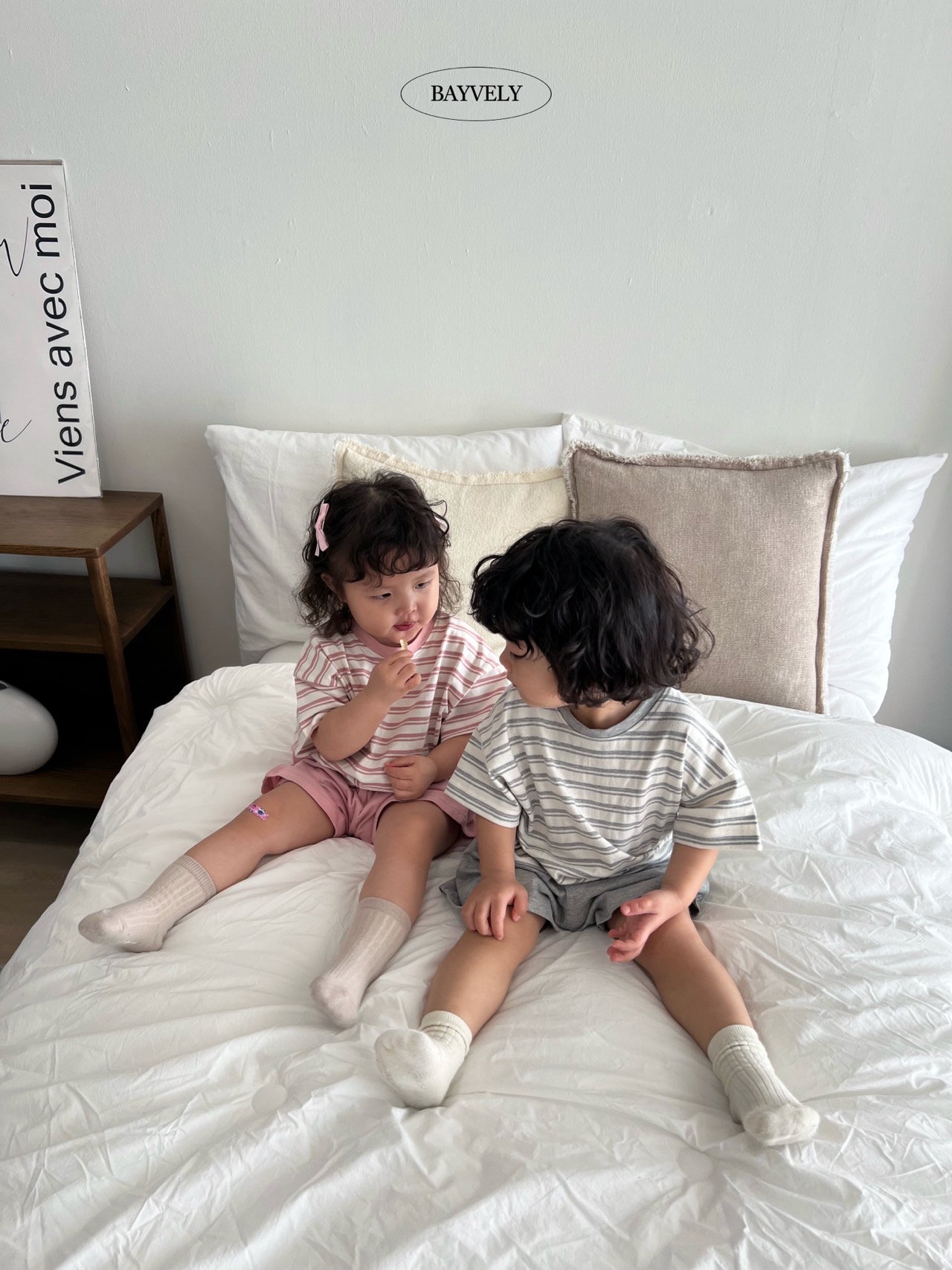 🇰🇷BAYVELY tee+背心set