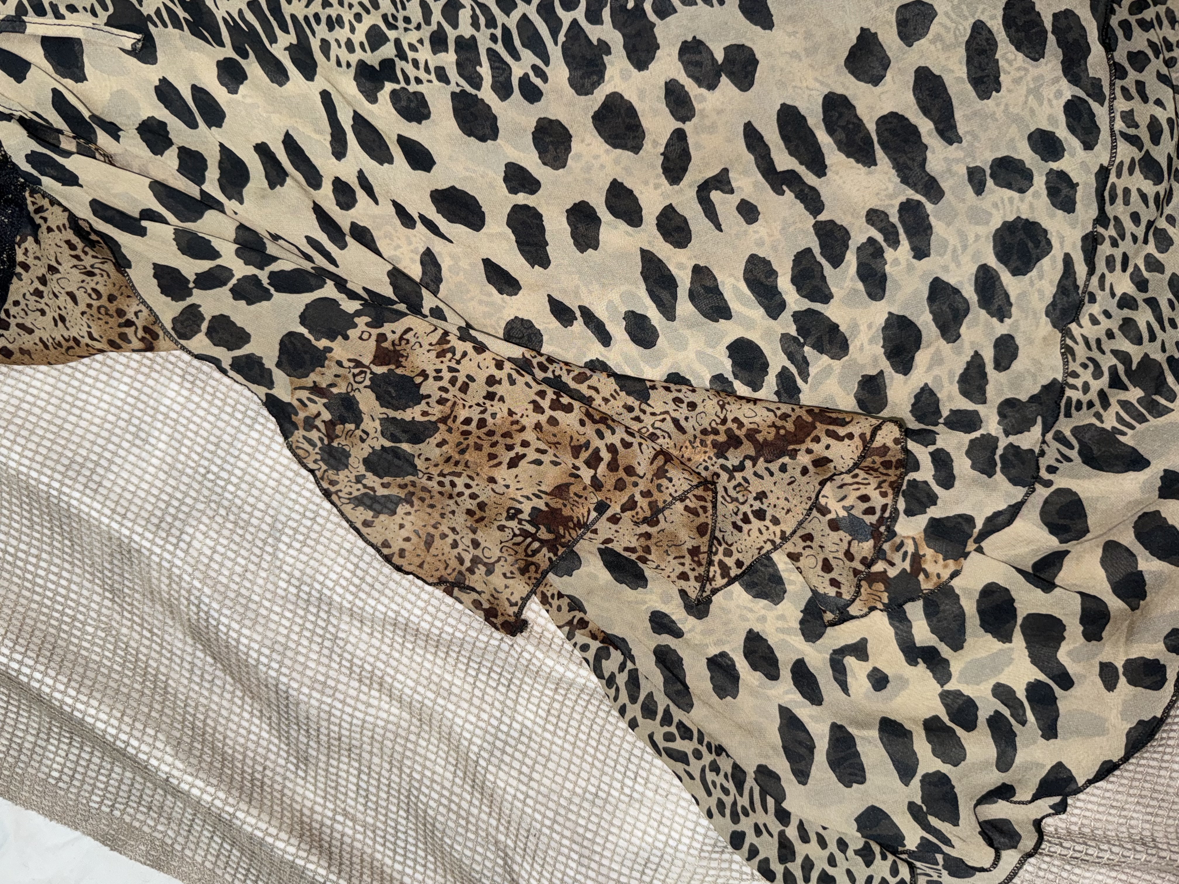 Sleeveless Leopard Print Dress