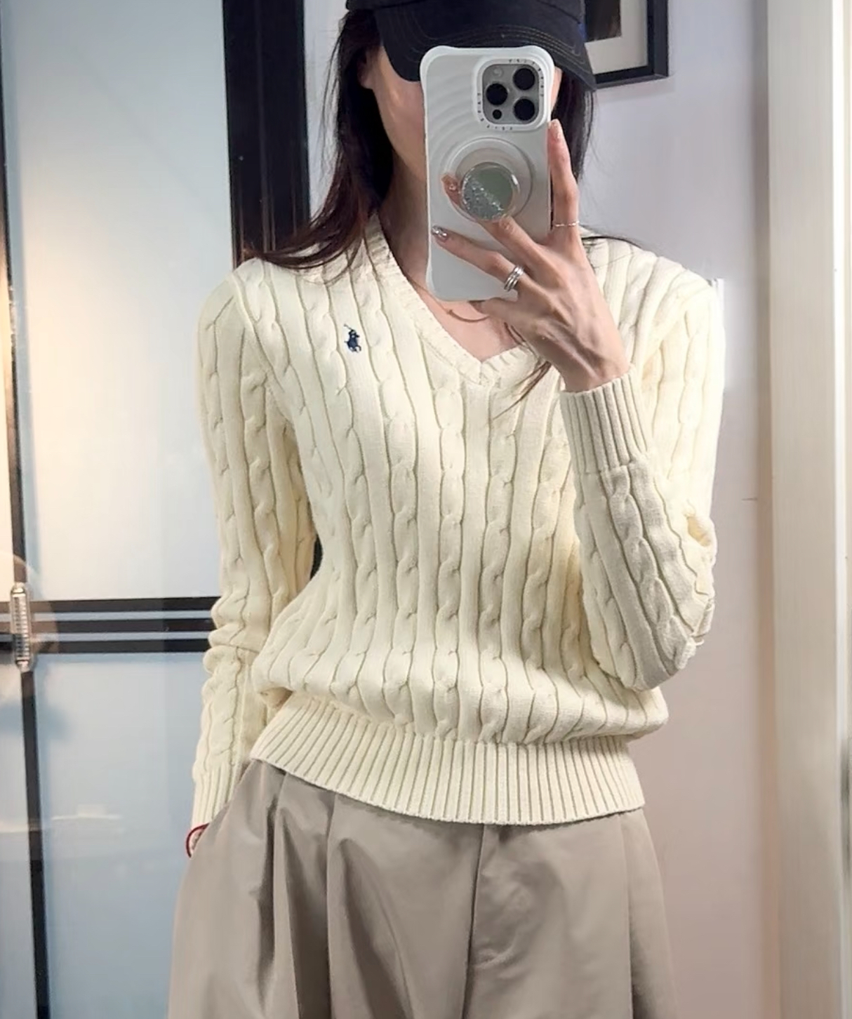 訂貨📮 Ralph Polo 白色針織長袖  Size XS/S/M/L