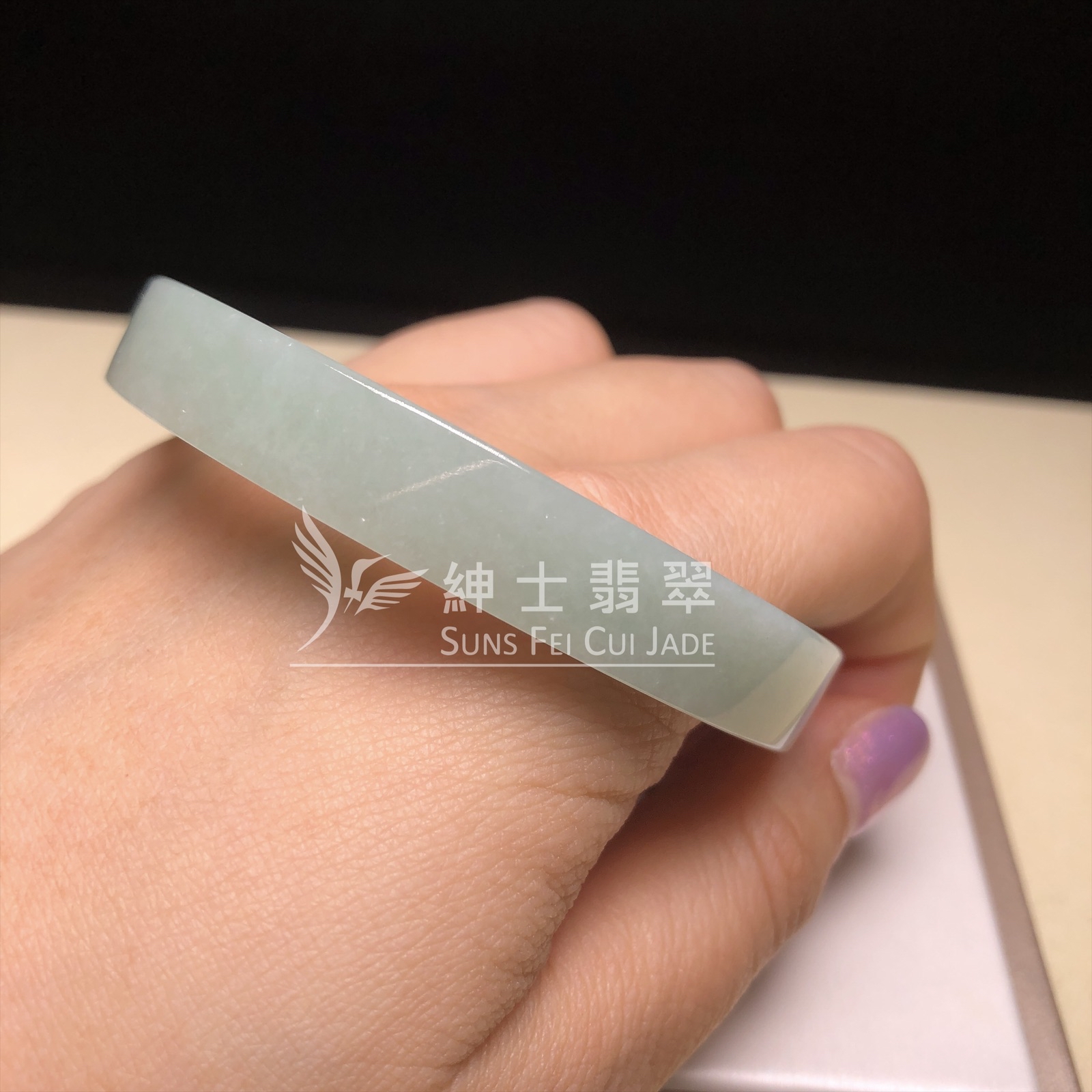 擺三橋晴水色方鐲55.5mm  YM00241