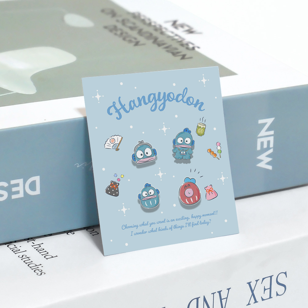 📦訂購 台灣限定 三麗鷗SanrioＸSTORY 故事銀飾 Hangyodon 星球系列 水怪 耳環