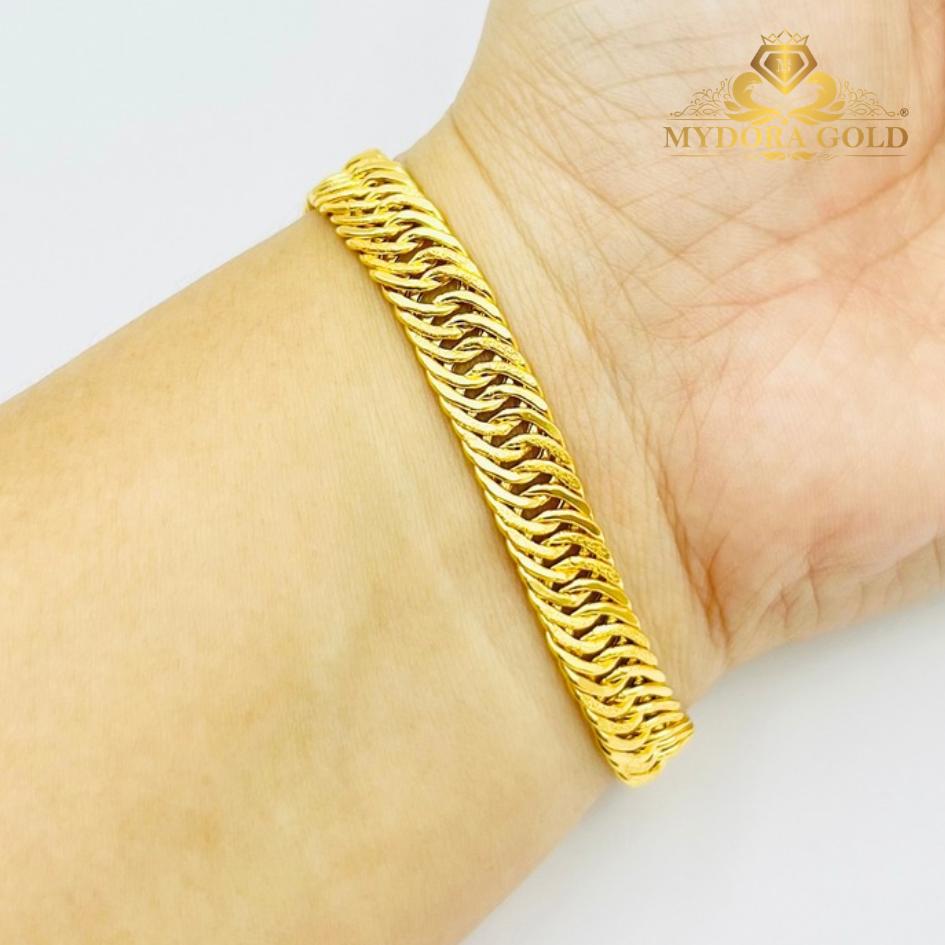 MYDORA Rantai Tangan Kait 3 | Emas 916