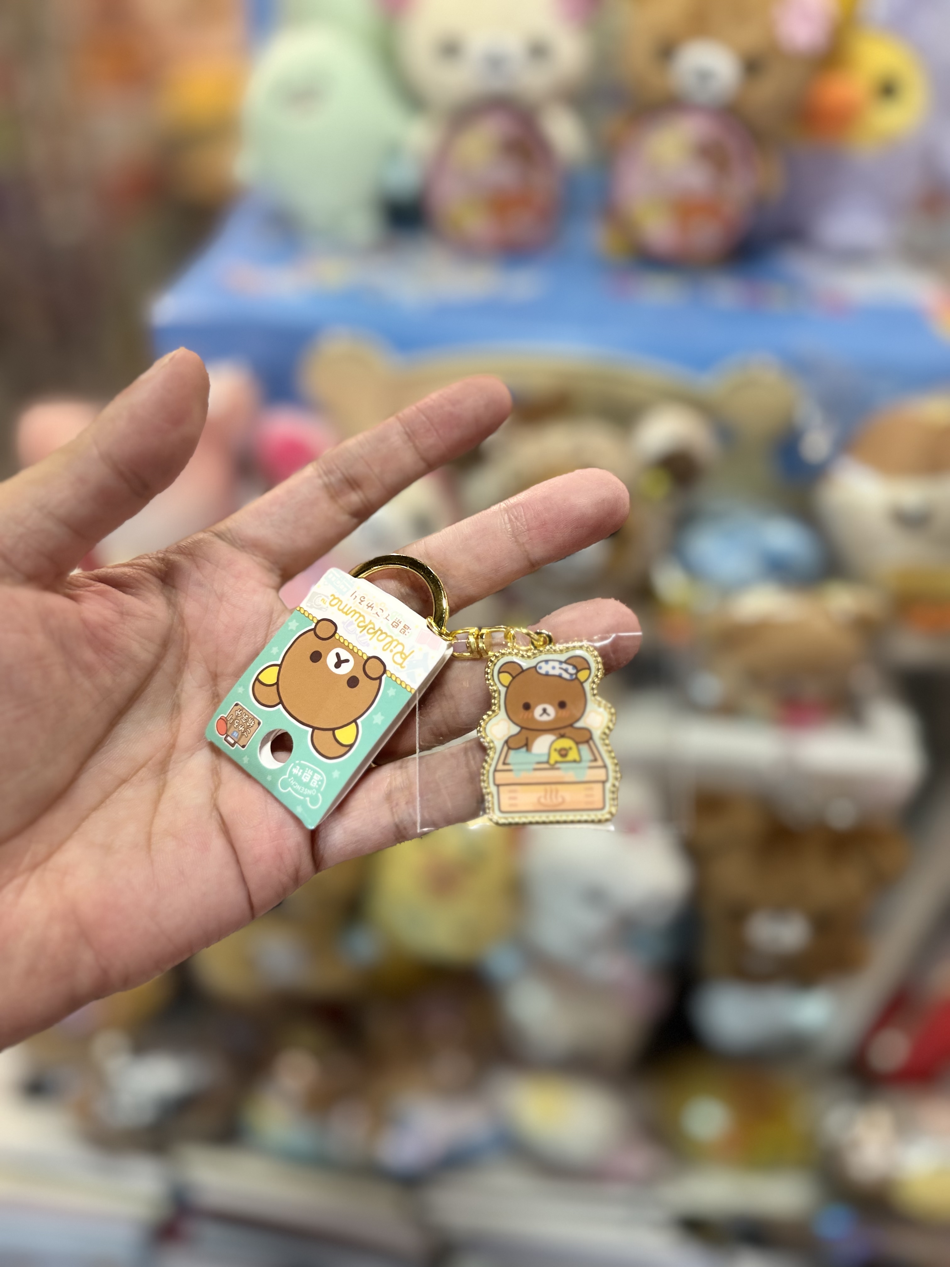《現貨》全新Rilakkuma溫泉限定掛飾