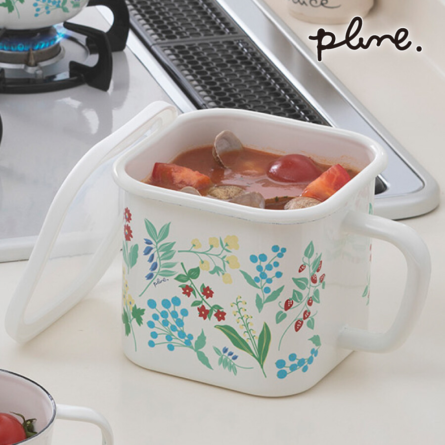 【現貨】🔥🔥【日本製《PLUNE》多用途方形珐瑯鍋】