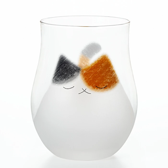 日本製 ADERIA 「我的家人」系列 ✨貓咪玻璃杯