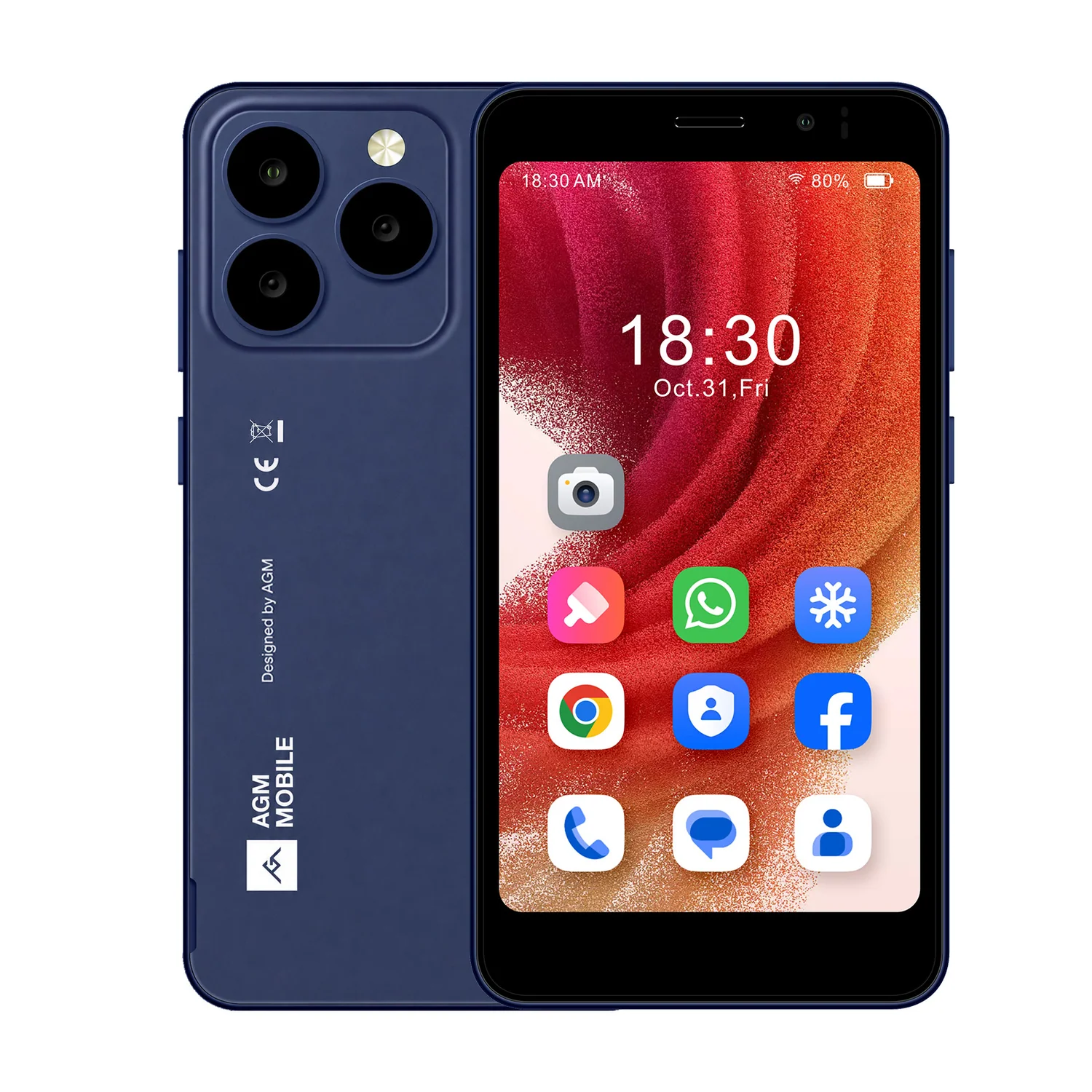 AGM Note N2 4G | 4.96吋 3000mAh 可換電 輕巧智能手機