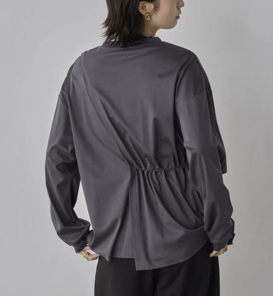 抗起球緊湊光滑上衣 - 2026 流行穿搭  長䄂上衣 春夏時尚穿搭 獨特設計 成人休閒 日常穿搭 易於配搭 日本直送   #JP-I-260027