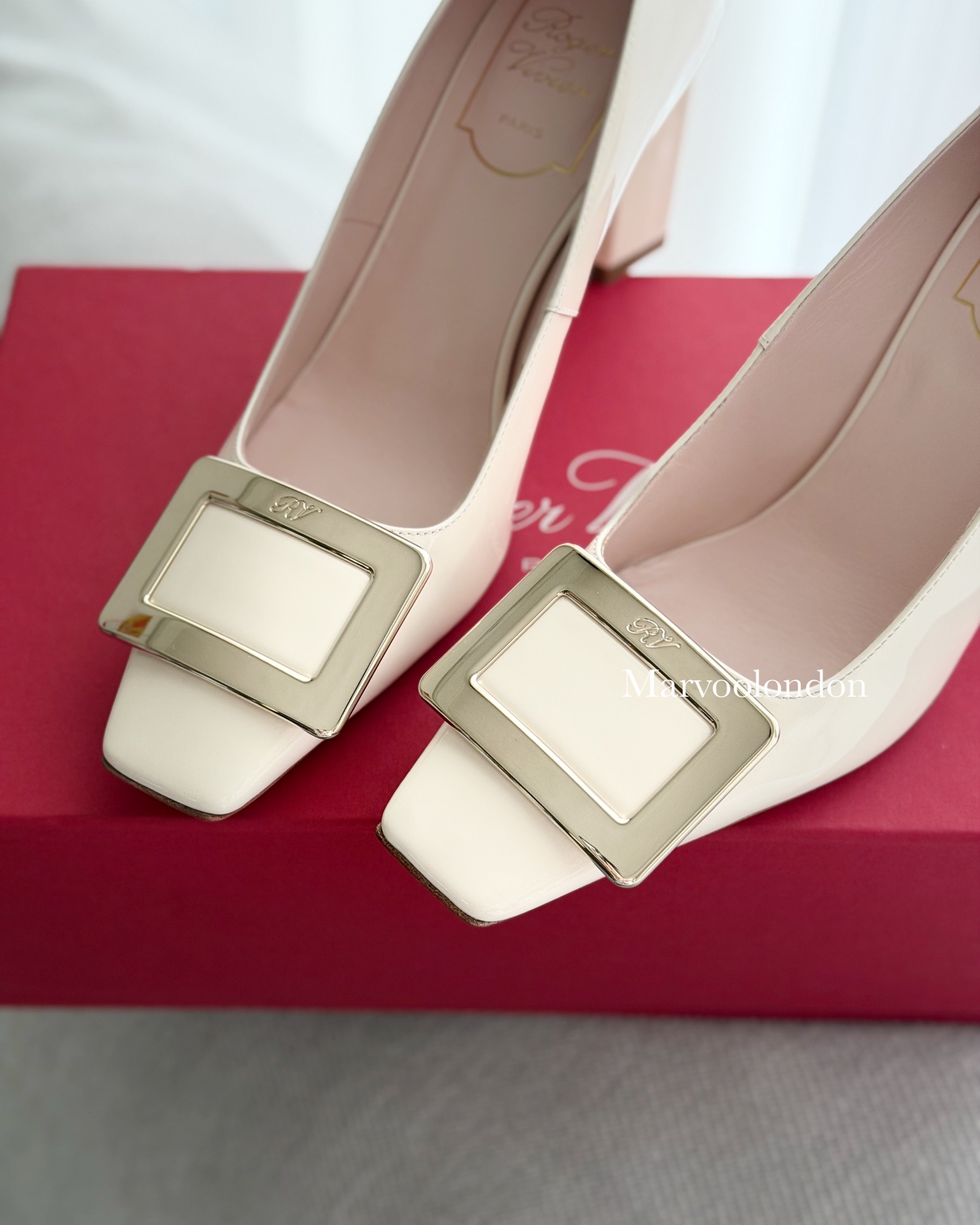 訂貨🍒RV Belle 7.5cm pumps  Size 37.5/38.5/39/39.5/40/41