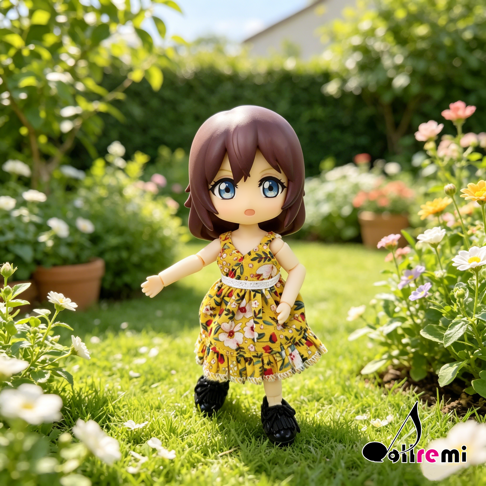 【dollremi】(B202) 碎花背心連衣裙 Sleeveless floral print dress