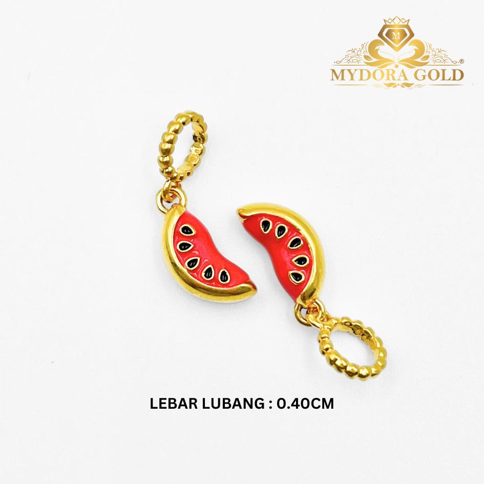 Charm Watermelon Slice Enamel (5G) l EMAS 916/22K