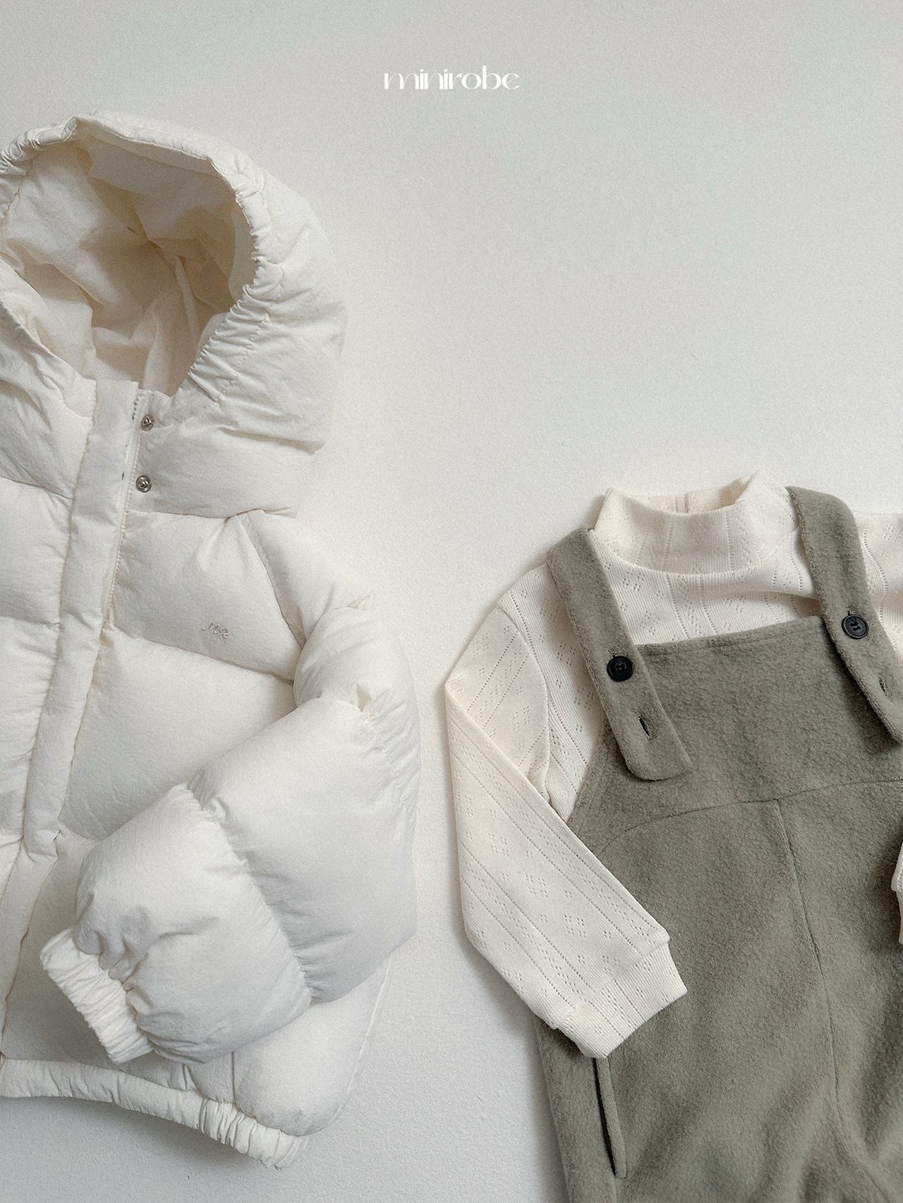 Mnirobe | Roro hooded padded jacket棉服