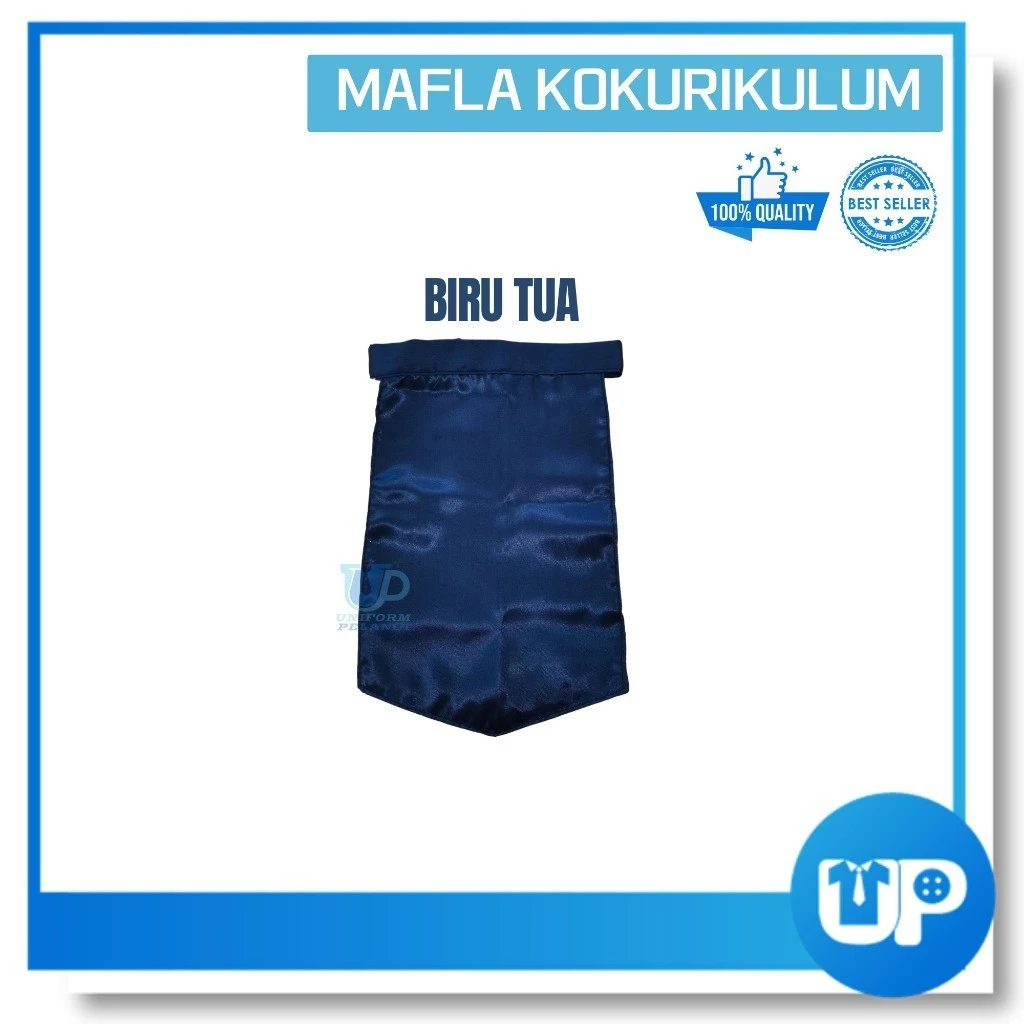 Mafla Kawad Sekolah Kadet Persatuan Uniform Kokurikulum Merah Biru Tua Biru Merah Putih Kuning