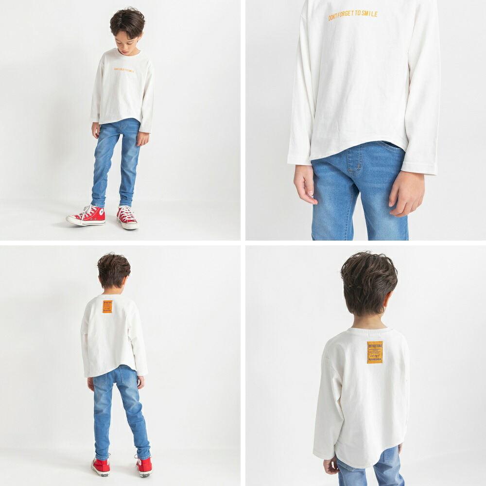 🆕【⭐訂購⭐】 🇯🇵日本直送🌀簡約波浪下擺 薄身長袖標語T恤［3款選］🌀[ELCA-0002][260310]