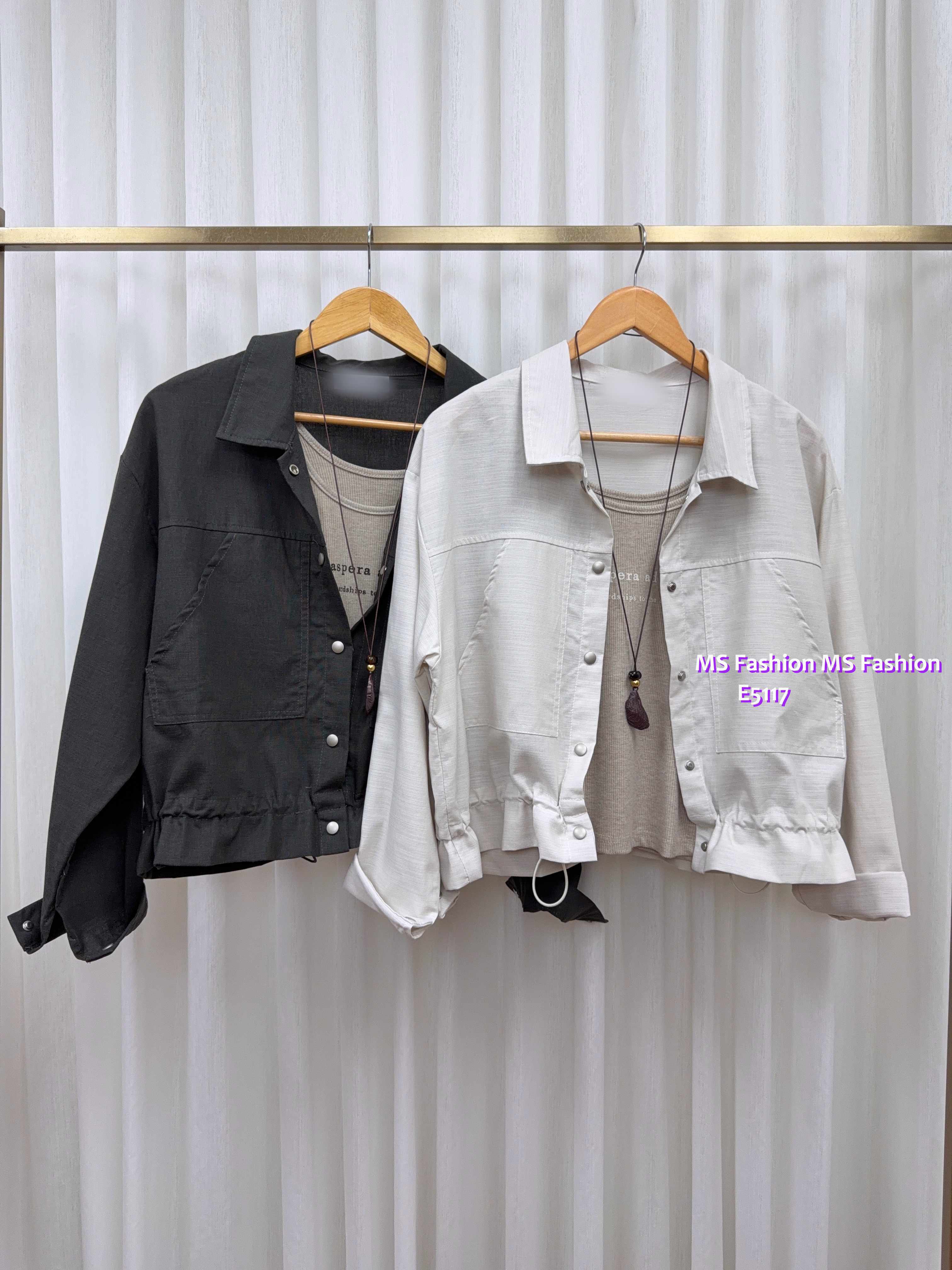 E5117 外套+背心top set