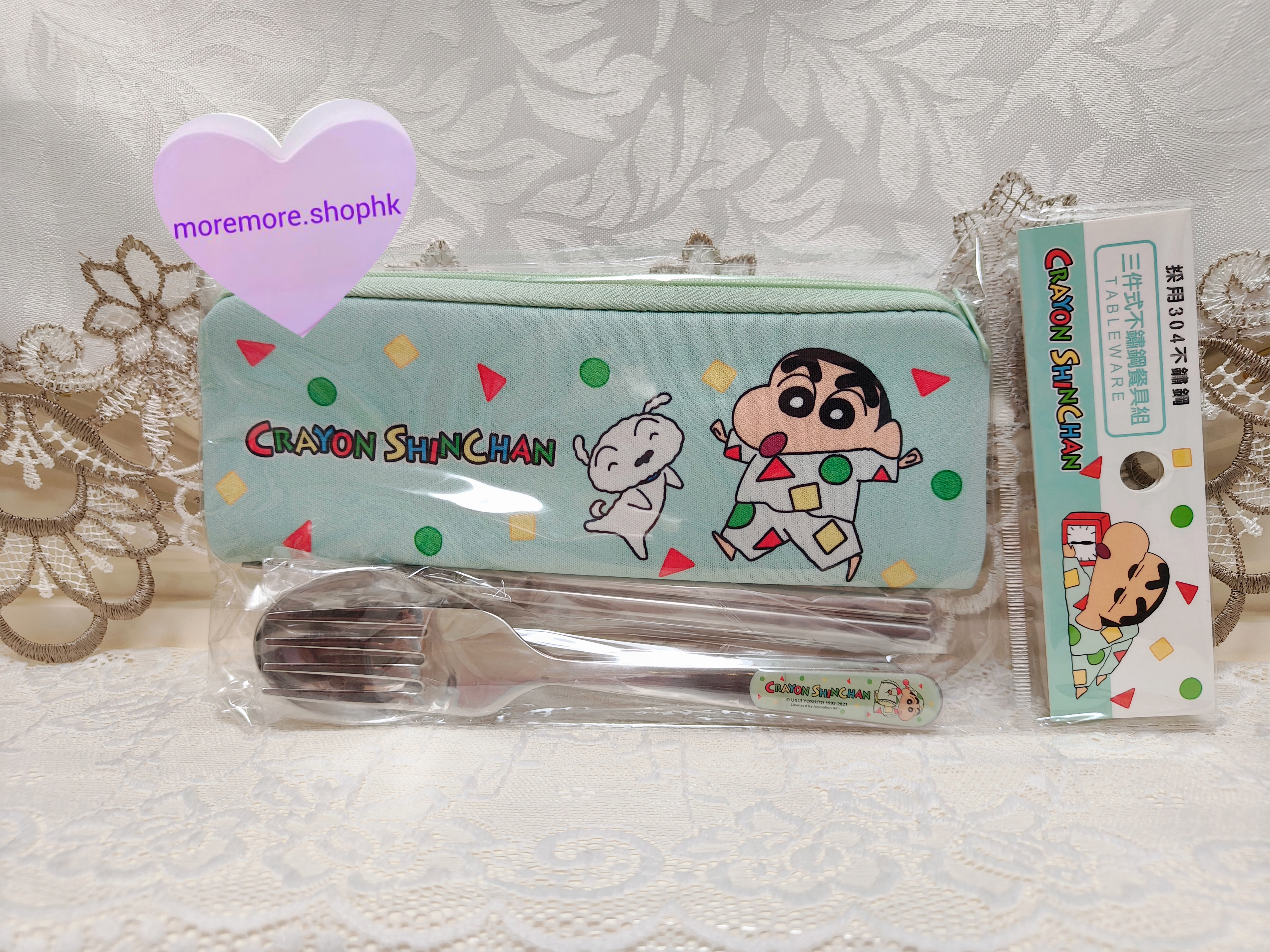 ​現貨💜正版💜 蠟筆小新 小新 小白 野原新之助 睡衣小新 餐具 筷子 匙羹 叉 304不鏽鋼餐具 304不鏽鋼 蠟筆小新餐具 小新餐具 小新餐具 😃