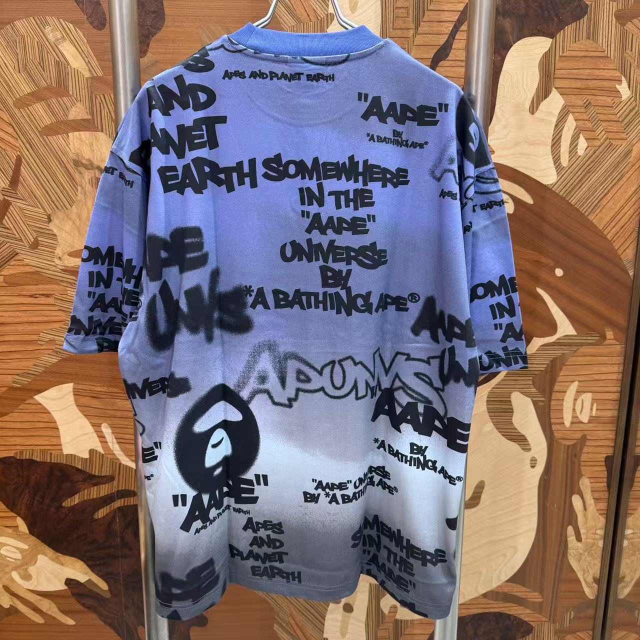 AAPE OVERSIZE fit Moonface graphic tee (1878) 寬鬆版