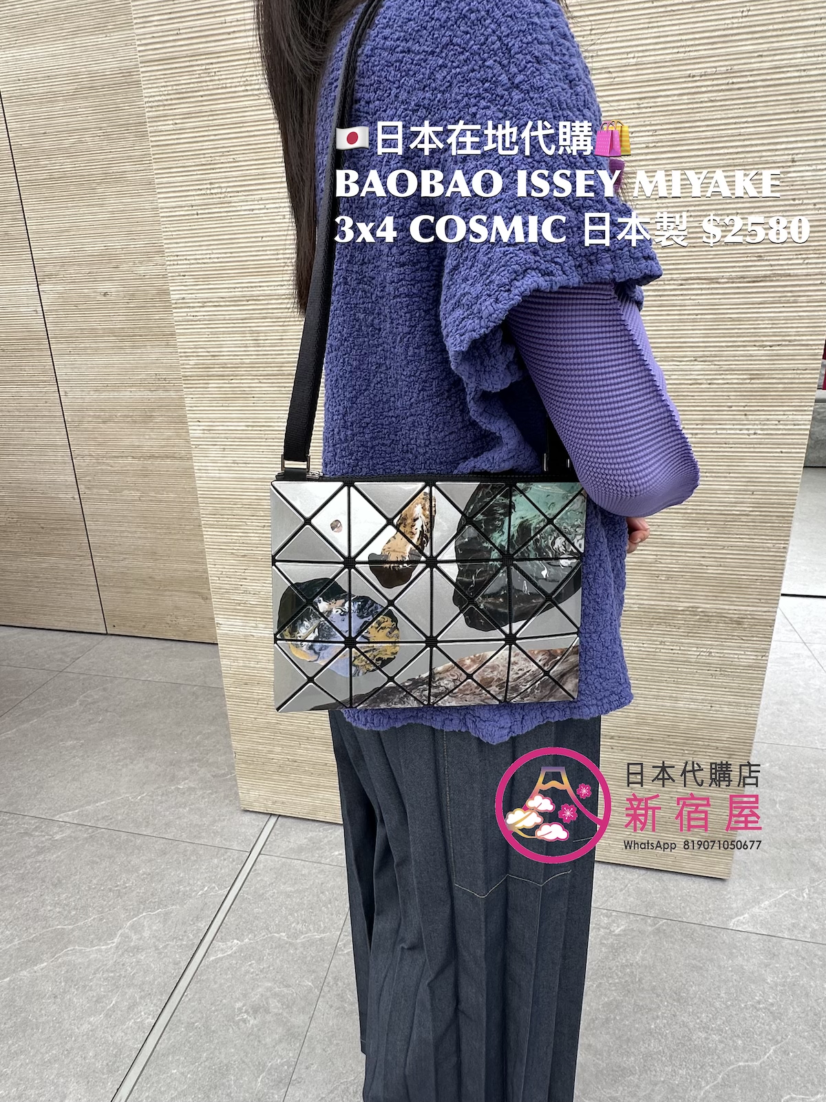 BAOBAO ISSEY MIYAKE 3x4/ 6x6 COSMIC