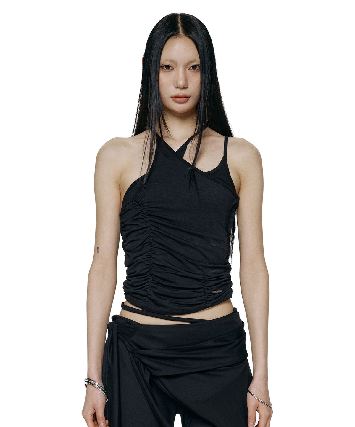 🇰🇷訂購｜ROCKCAKE 26SS｜Overlap Shirring Sleeveless 3色 