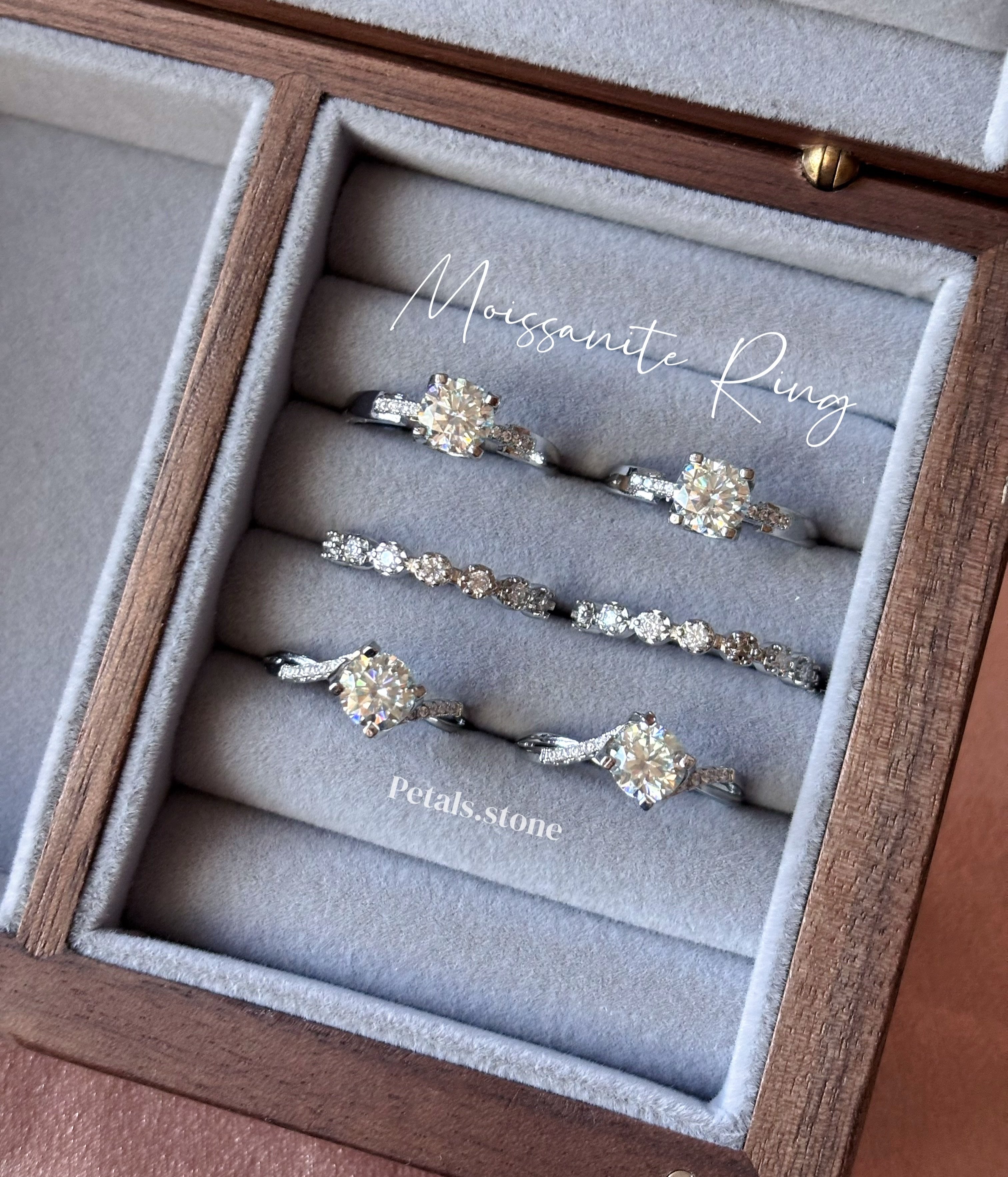 💍Moissanite Ring | 莫桑鑽系列戒指