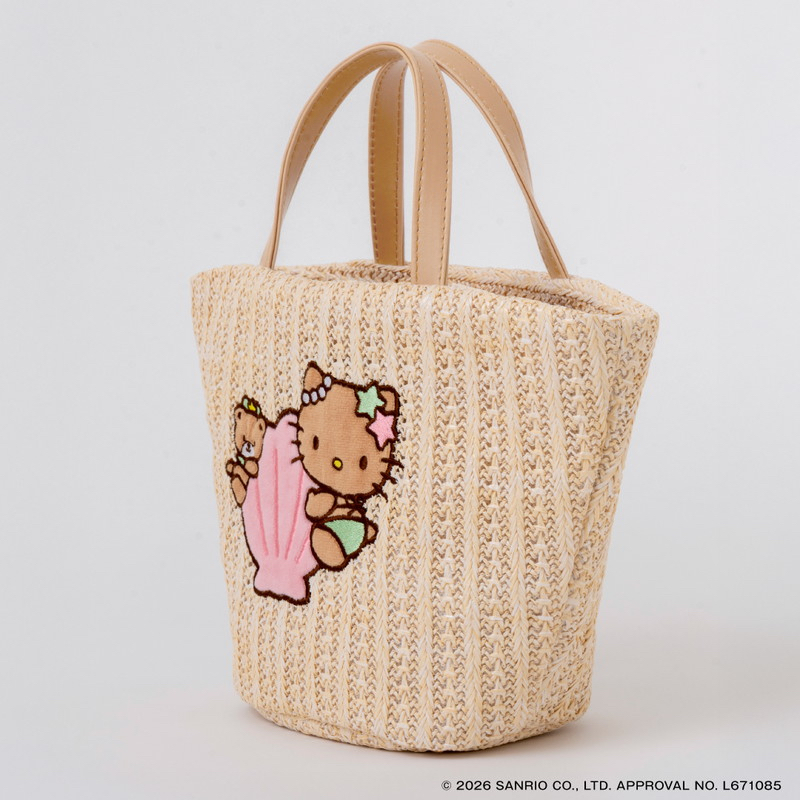 🎀【預訂】 Kitty 沙灘袋 Book shell hug ver.