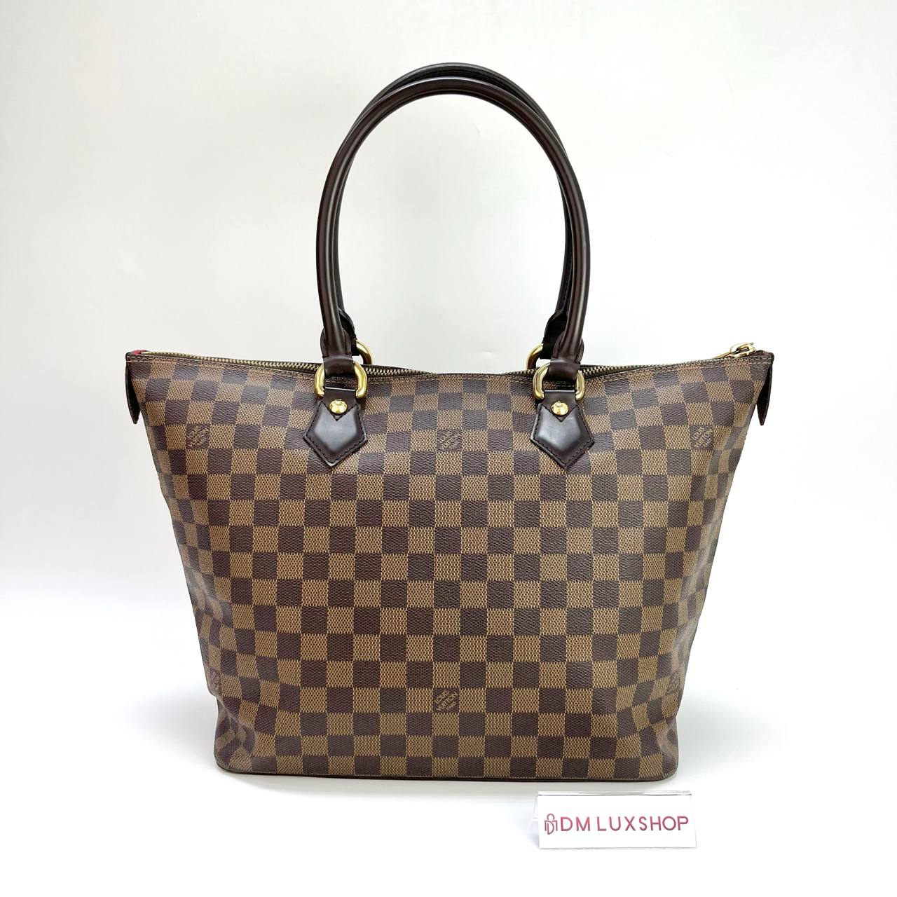 LV Damier Ebene Saleya MM GHW