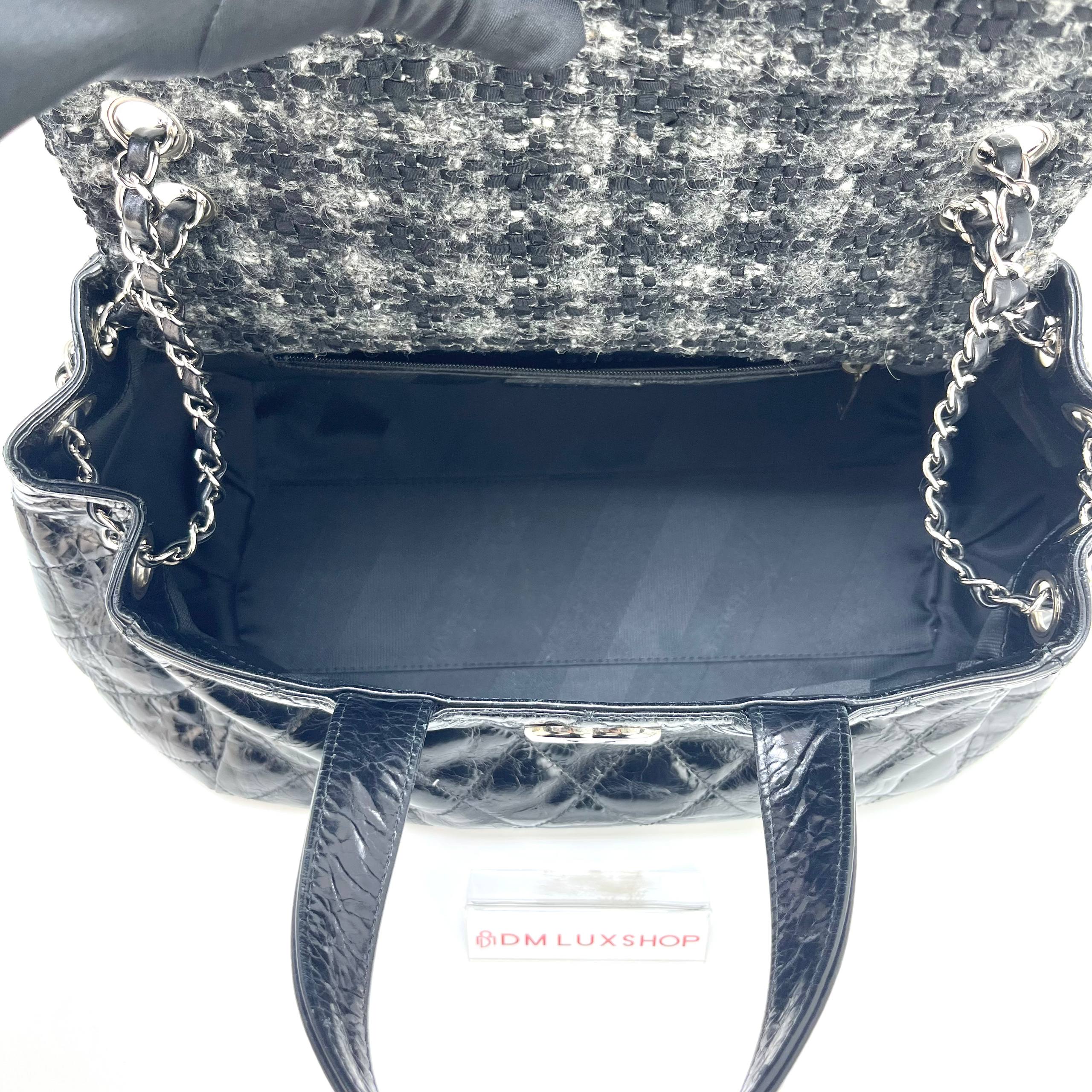 Chanel Portobello Quilted Tote SHW (Serial 12, Y: 2009)