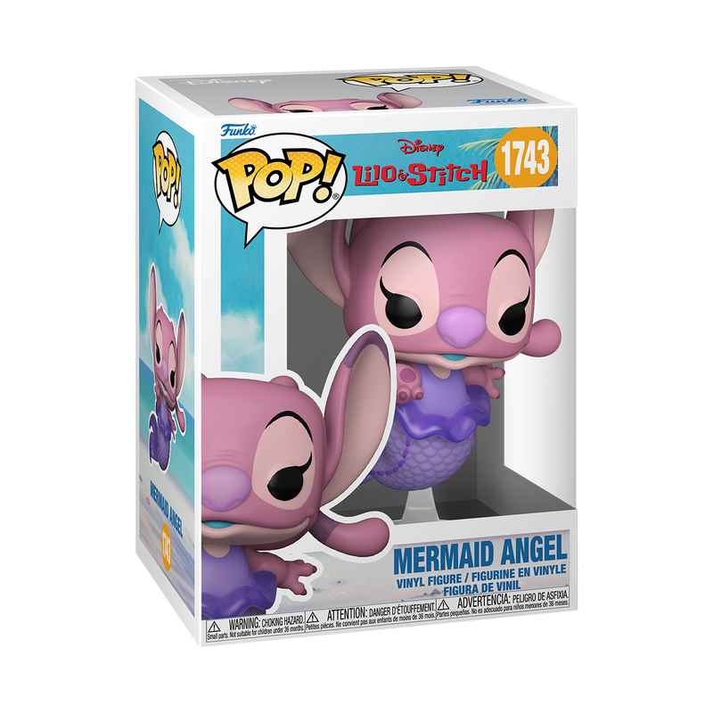 📦訂購 美國代購 Funko POP! Disney Stitch Mermaid Angel Figure 史迪仔 安琪 模型