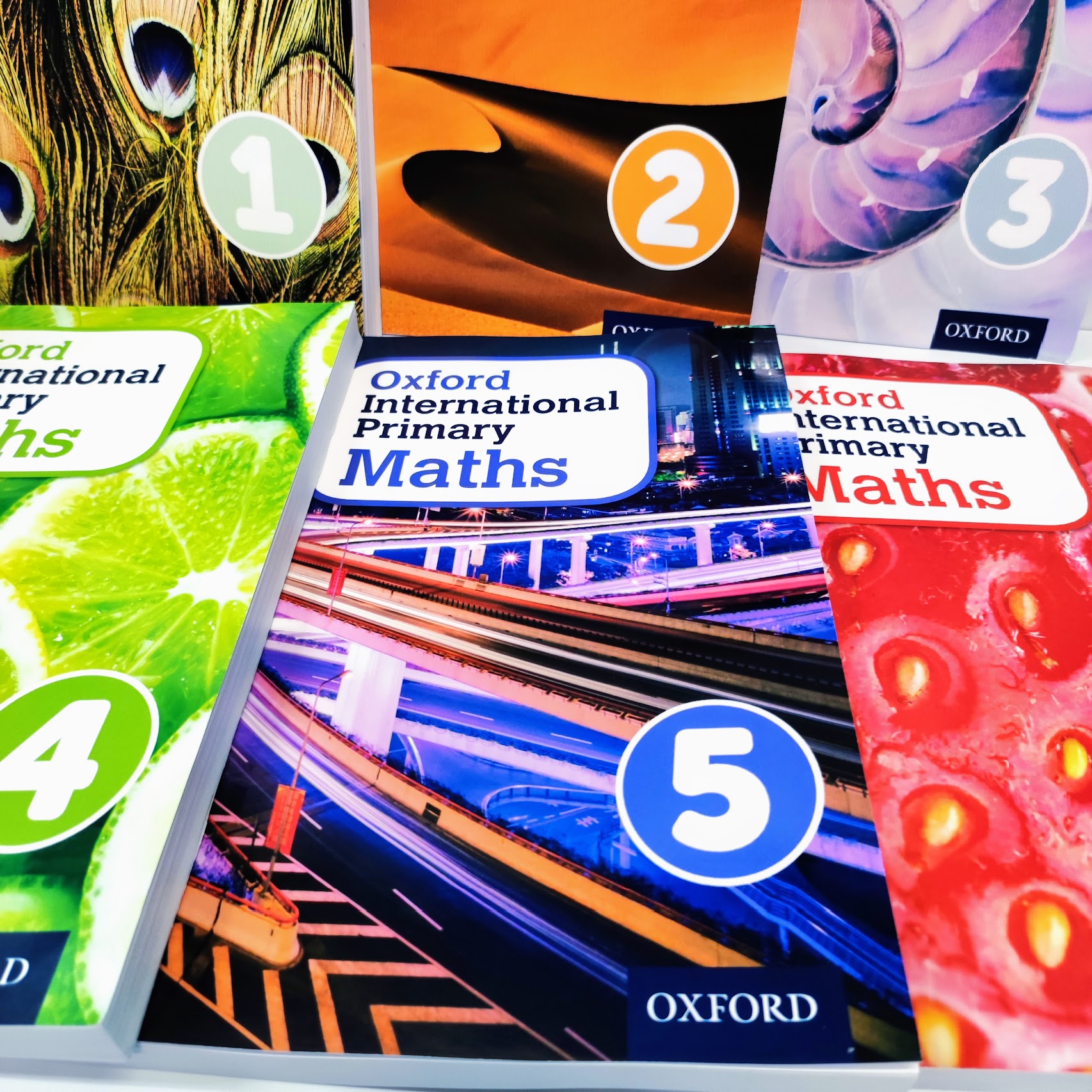 Oxford International Primary Maths 1-6 (6 books)  訂製版 | 牛津國際小學數學教材 小學1-6年級| problem-solving approach  | C30 |