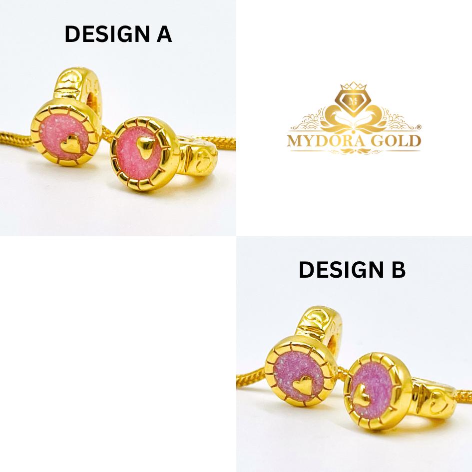 MYDORA Bead Stylish Lovie Ring (5G) l EMAS 916/22K
