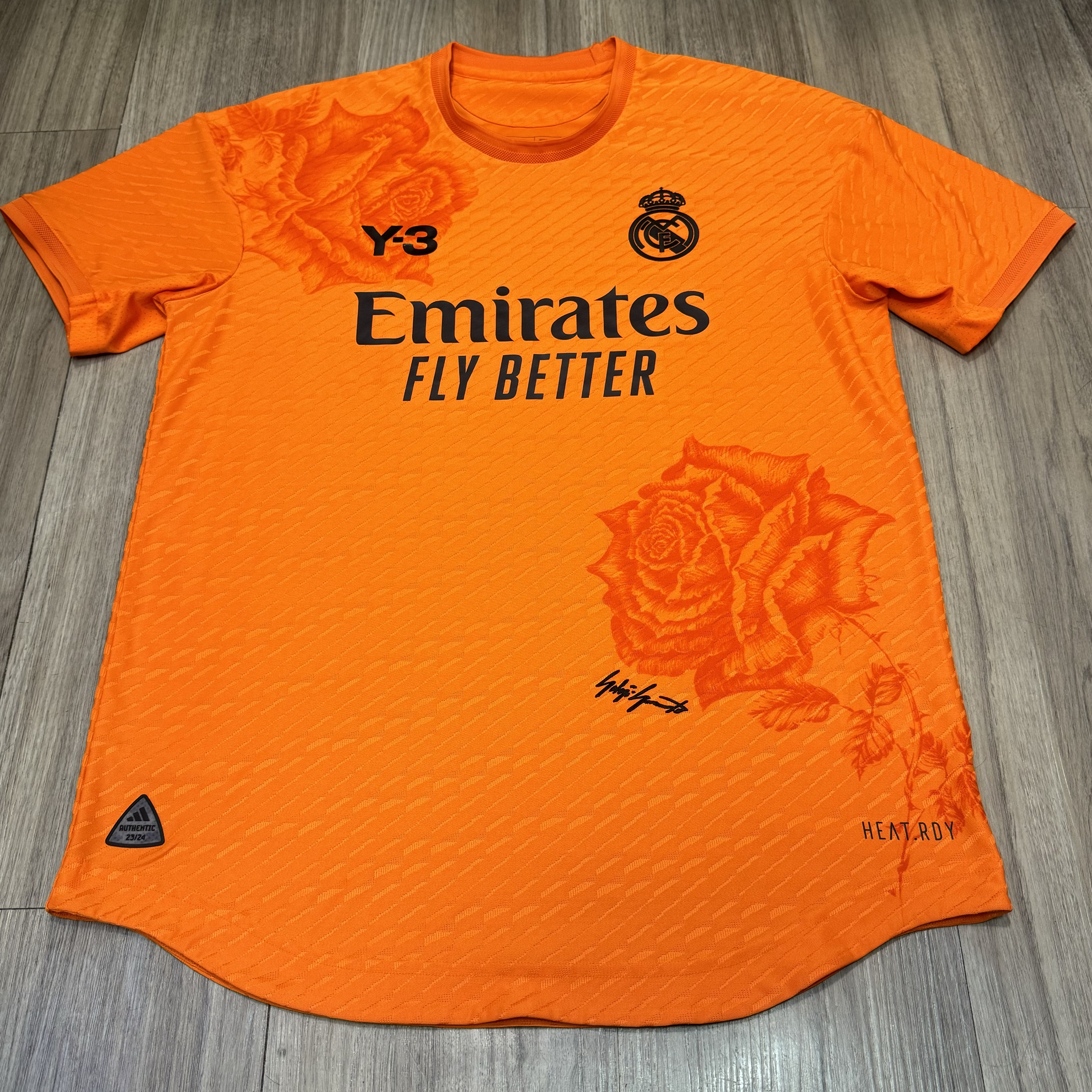 Real Madrid 23/24 Y-3 fourth player issue shirt