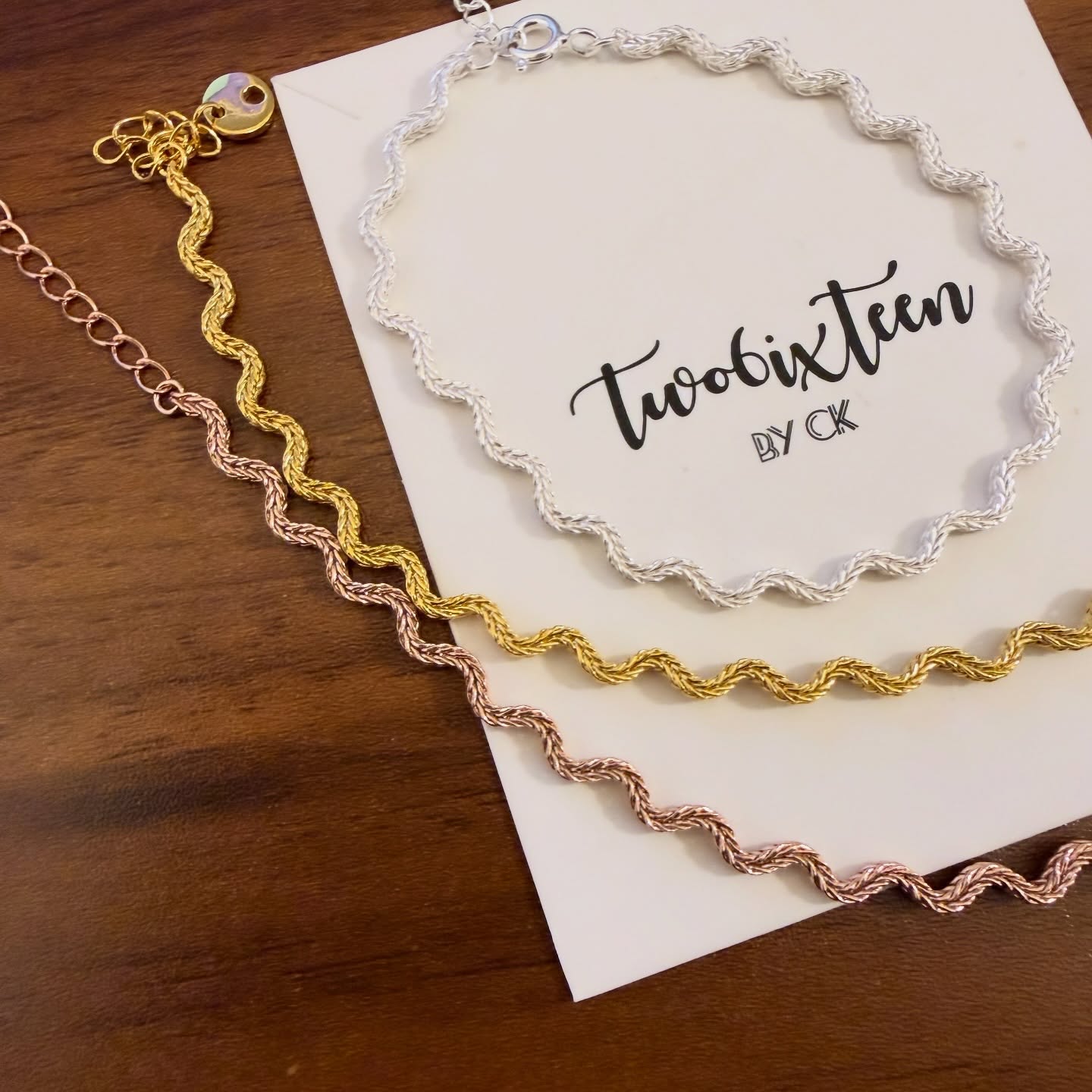 AEB001 波浪型手鏈