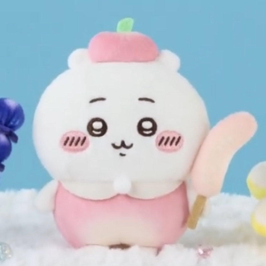 Chiikawa pocket 小可愛 白桃匙扣｜預訂