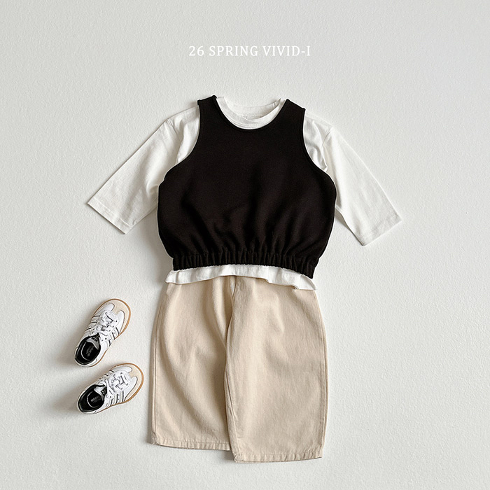 🇰🇷vivid_I set (vest+pants)