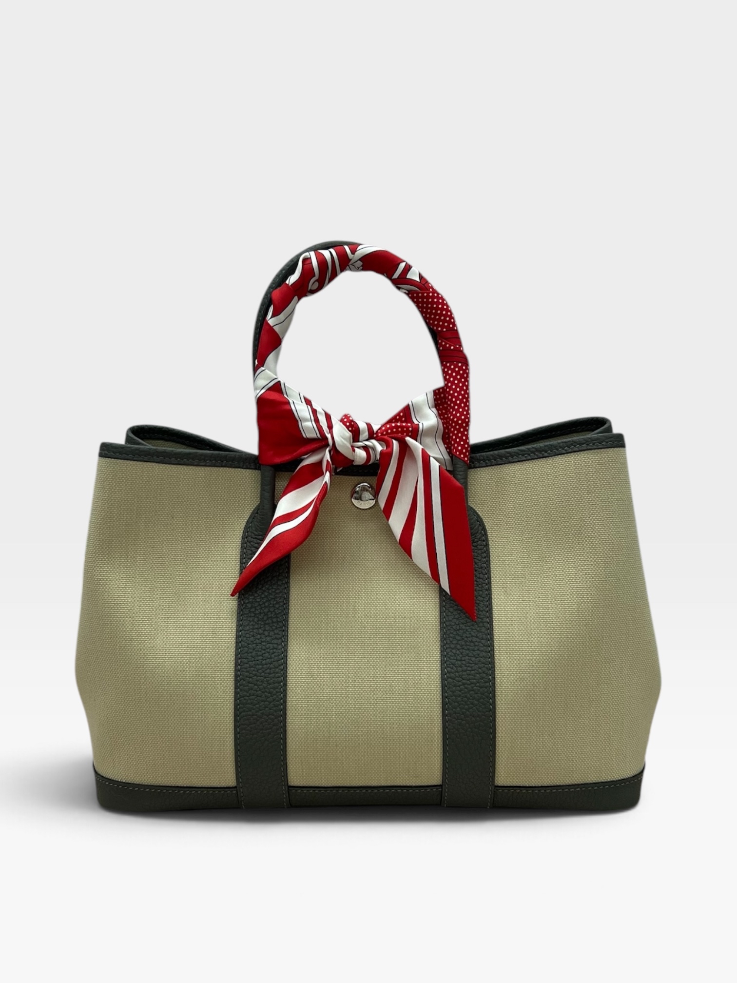 Pre-owned Hermes Garden Party PM/ Stamp U/ Product Code: 100902
