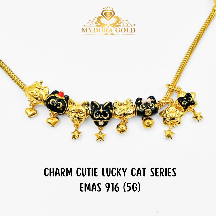MYDORA Charm Cutie Lucky Cat Series (5G) l EMAS 916/22K