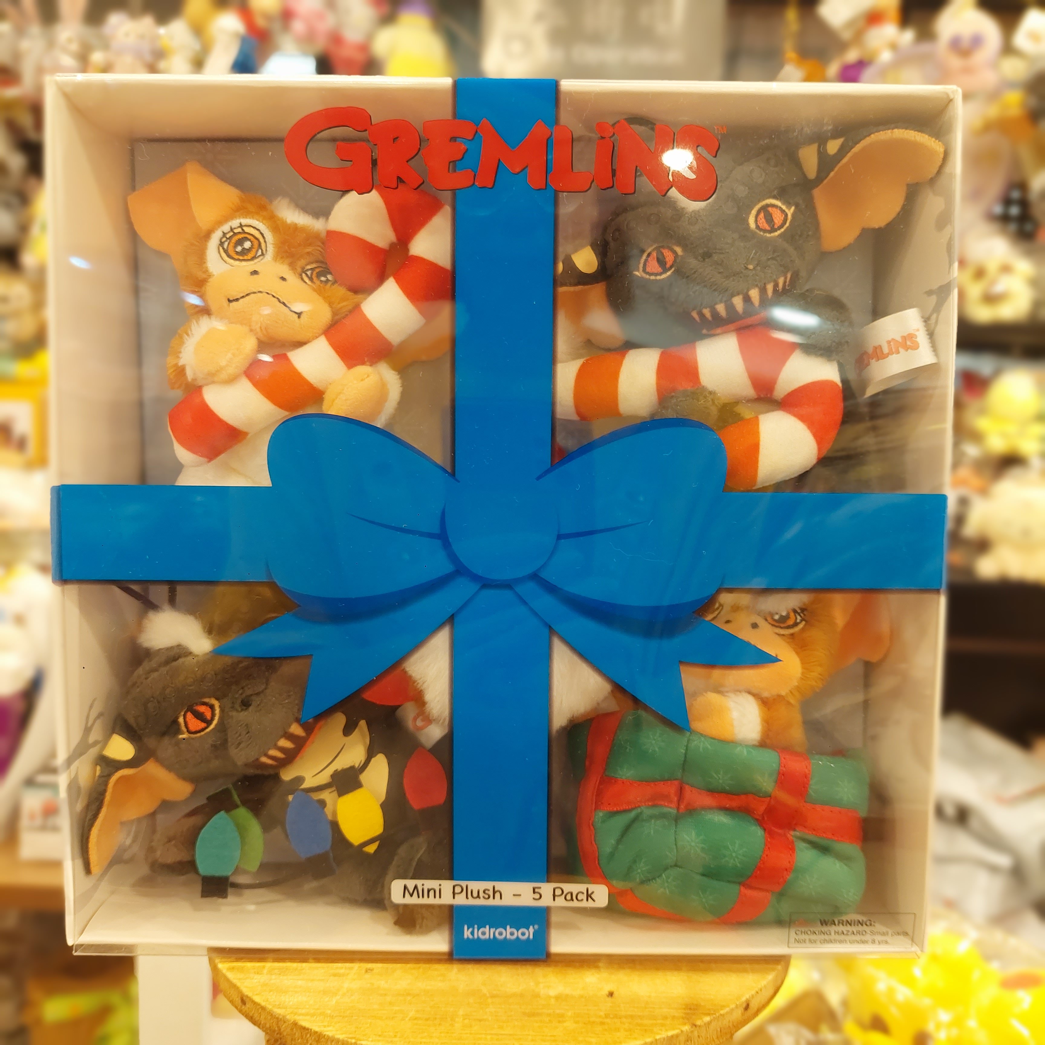Gremlins Gizmo & Stripe 小魔怪 3吋 毛公仔 掛飾 Box Set