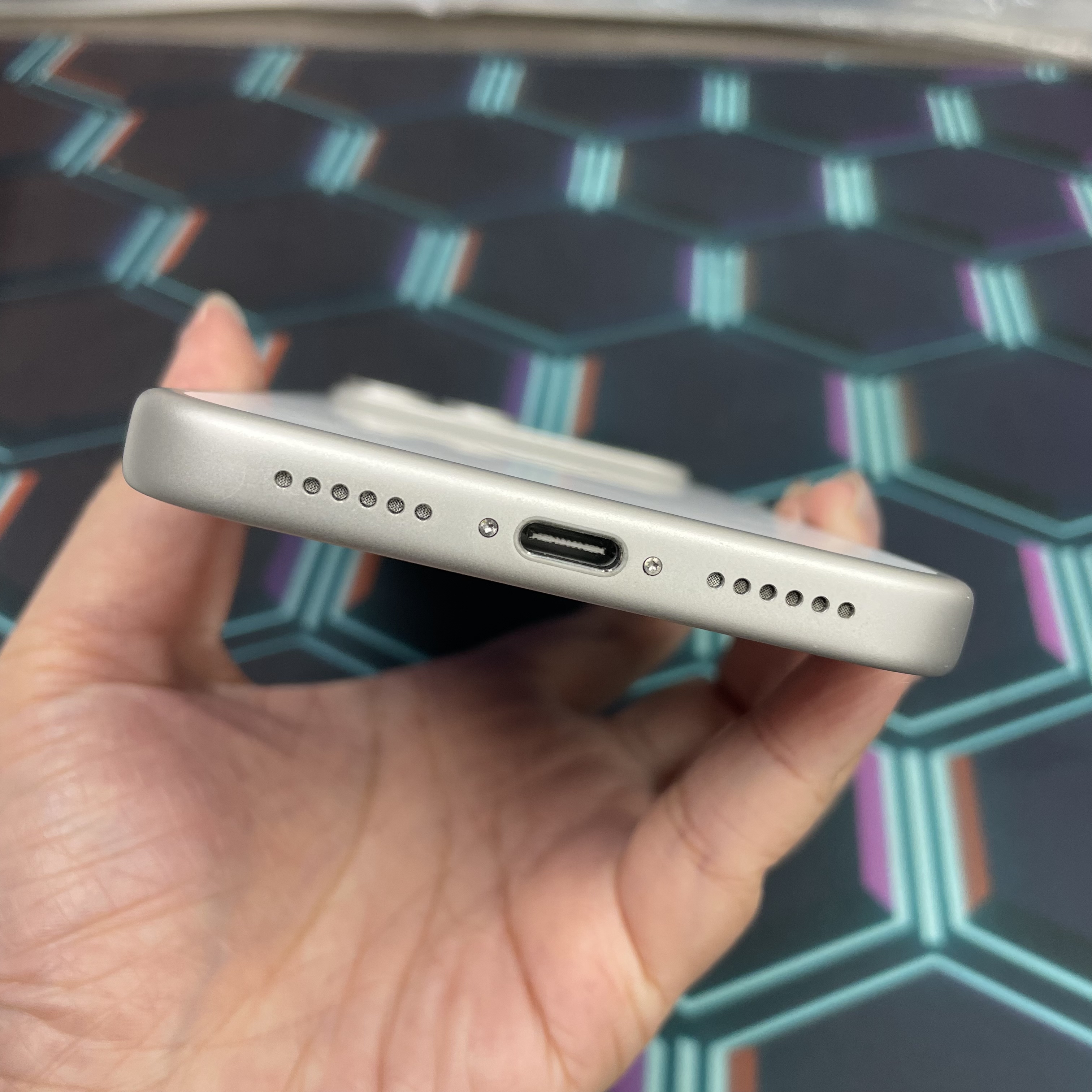 *7663 17 Pro max 完美機 512GB 電93 銀色 sliver