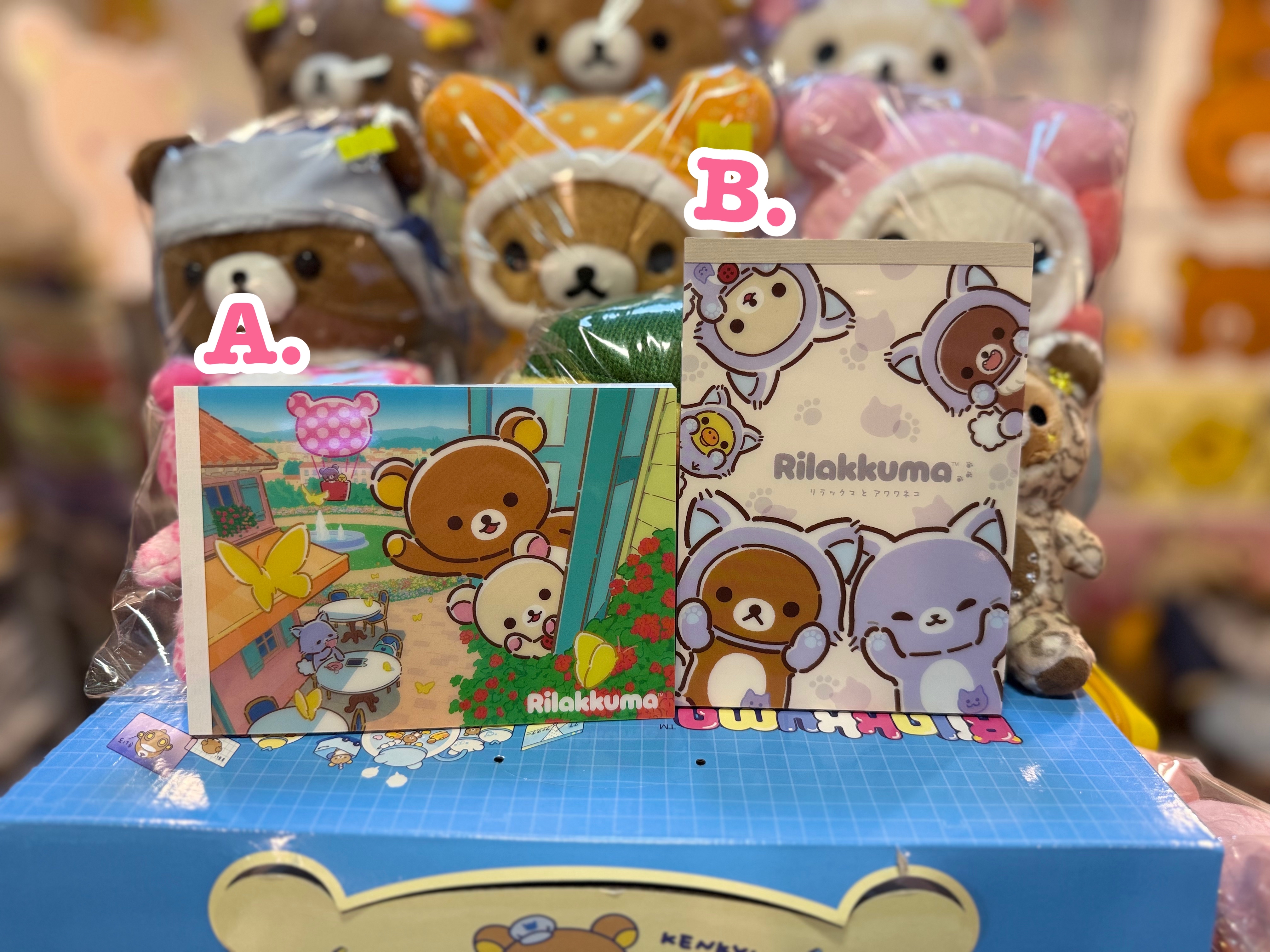 《現貨》全新Rilakkuma瓦瓦貓系列memo