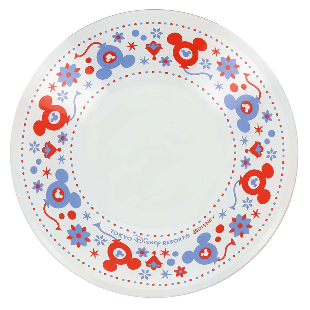 【預訂】TDR Mickey plate (red)