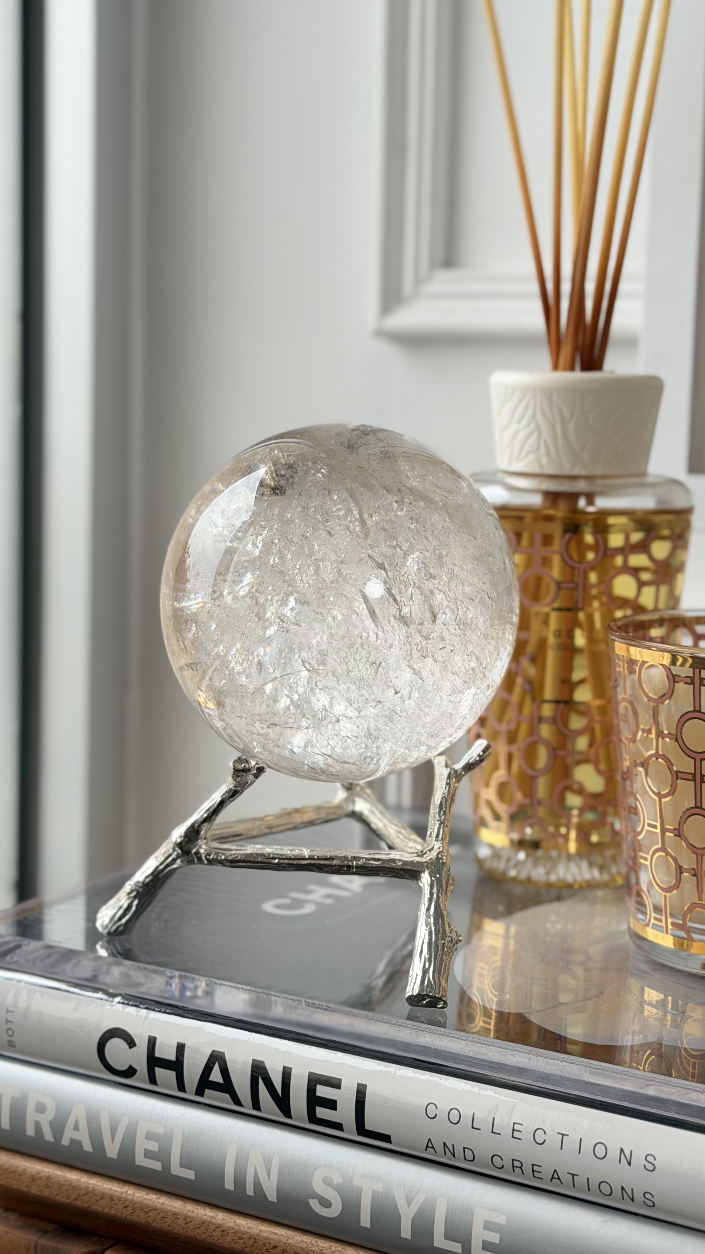   ༒1.2kg+白水晶球༒ CQOO68H8FJGJF86-RA10*JT39