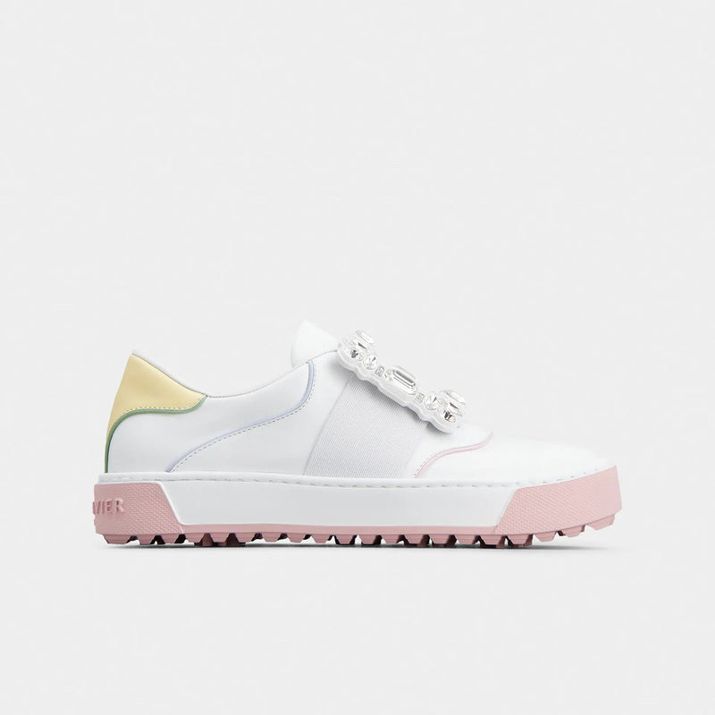 斷碼優惠💖訂貨✨RV 鑽扣皮質slip on Size 35/35.5/36.5  only