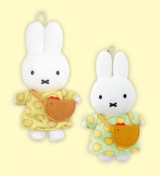 救救3小兔B行動 [日本直送] Miffy Style名古屋限定 雞肉袋掛件公仔 last one