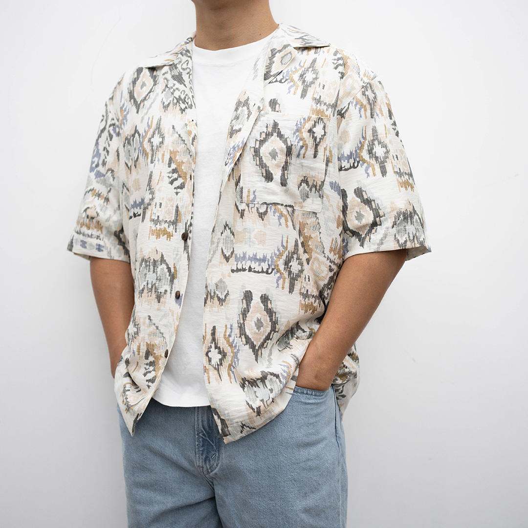 Earthy Ikat