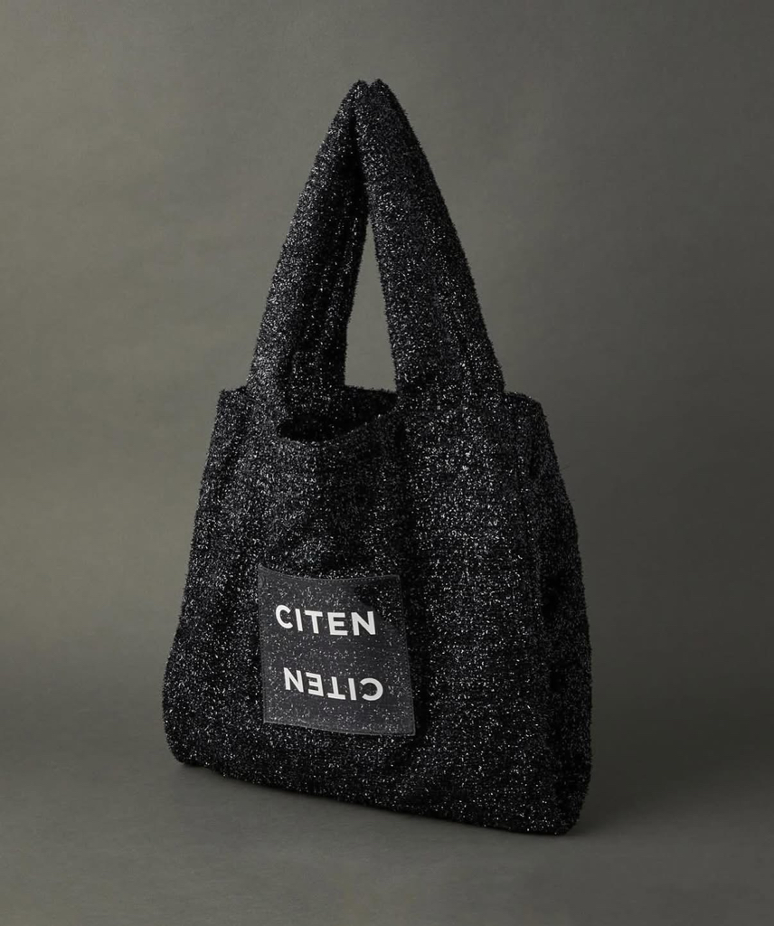 日本直送CITEN Sparkling Clear Logo Tote Bag