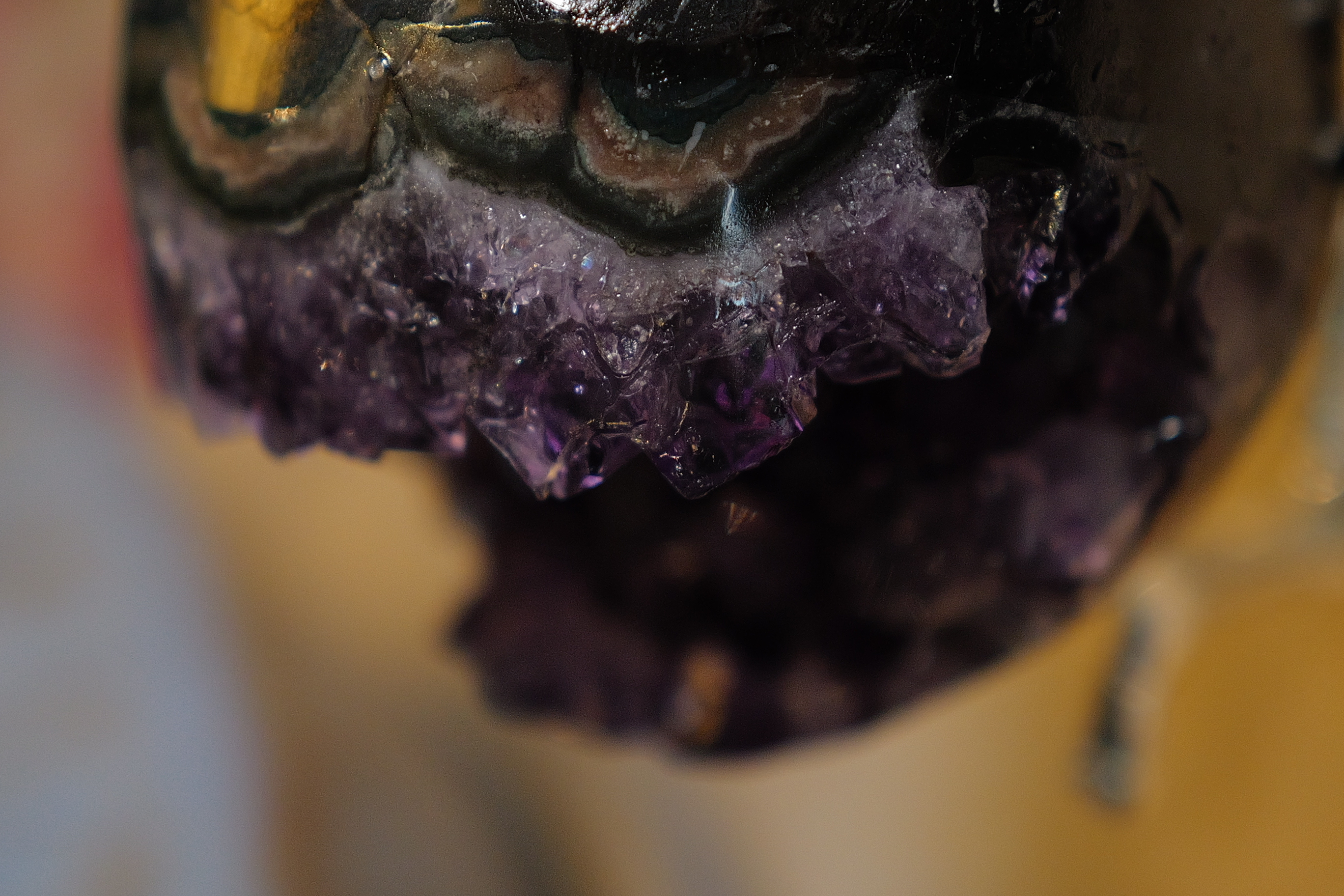  ༒ 5.7cm紫水晶開口笑球༒ AM1007C1mG-RA1A*AAA